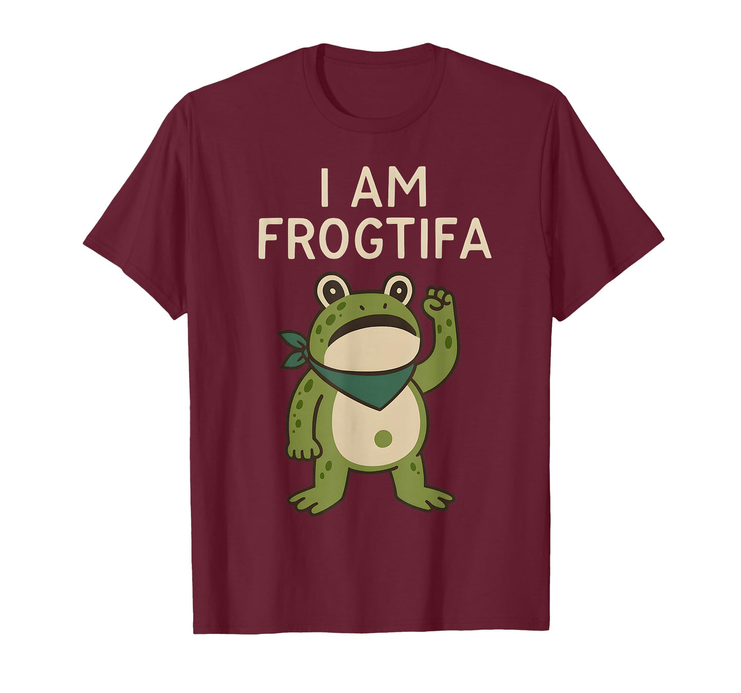 Funny I AM FROGTIFA Portland Frog Meme T-Shirt