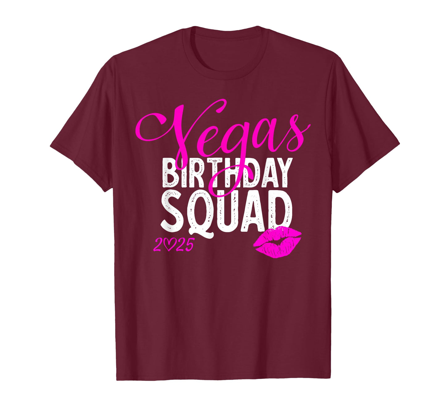 Las Vegas Girls Trip 2025 Shirts Vegas Baby Birthday Squad T-Shirt
