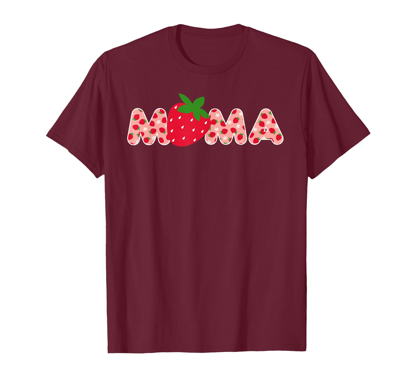Mama Strawberry First Birthday Family Funny Strawberry T-Shirt