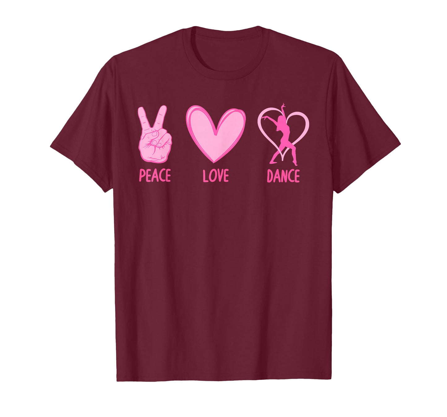 Cute Dance Design for Girls Women Dance Recital Class Dancer T-Shirt