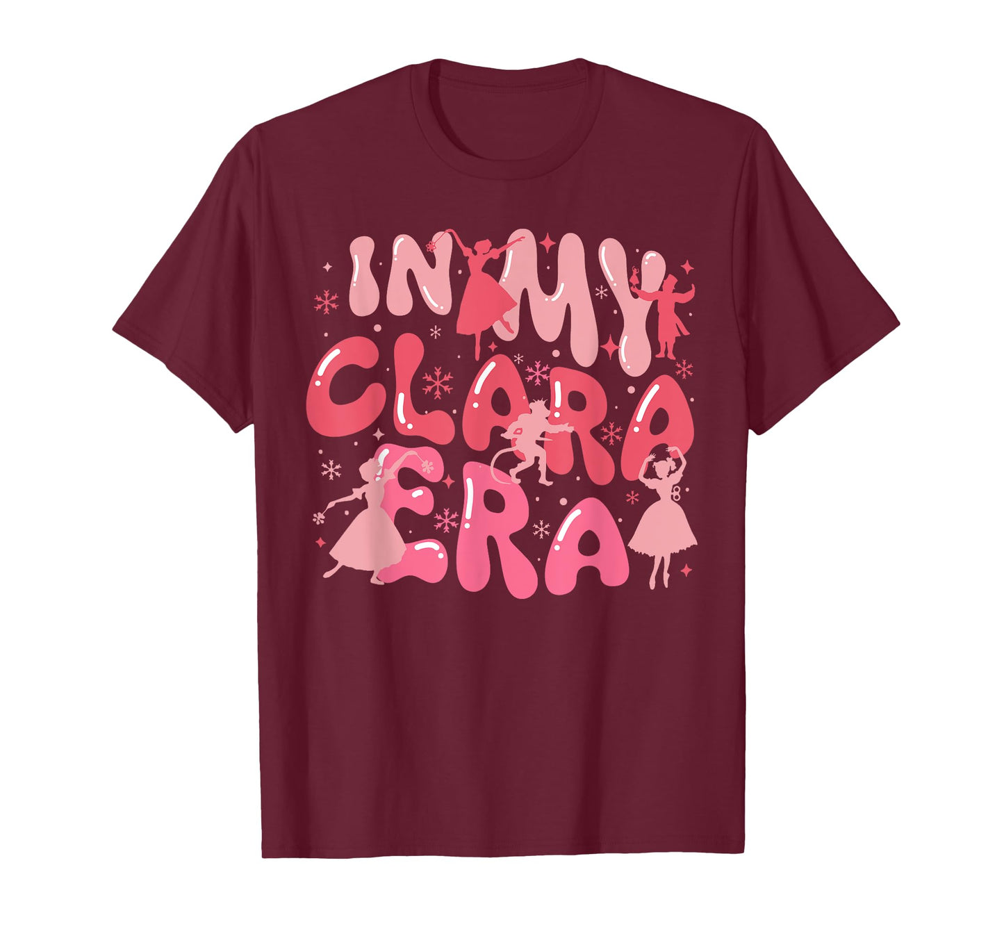Groovy In My Clara Era Nutcracker Christmas Xmas Holiday T-Shirt