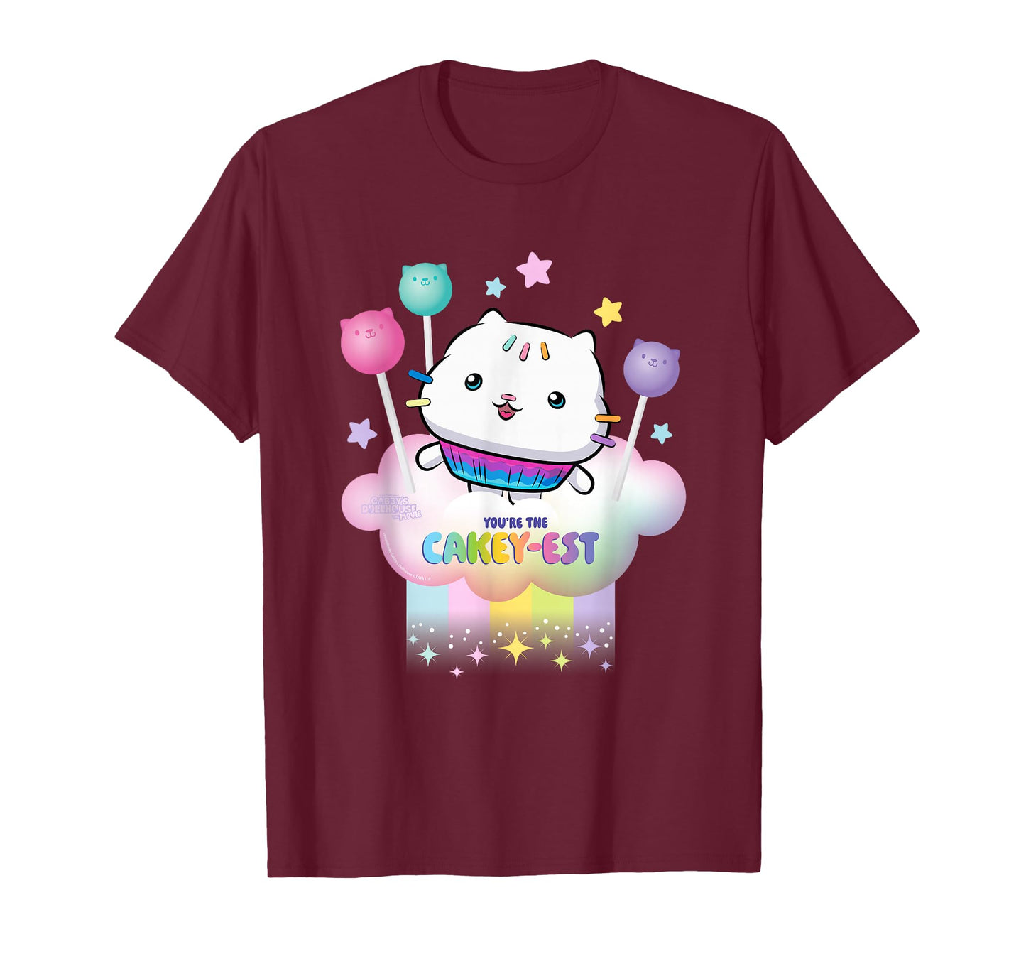 DreamWorks Gabby’s Dollhouse The Movie Cakey-est Cloud T-Shirt