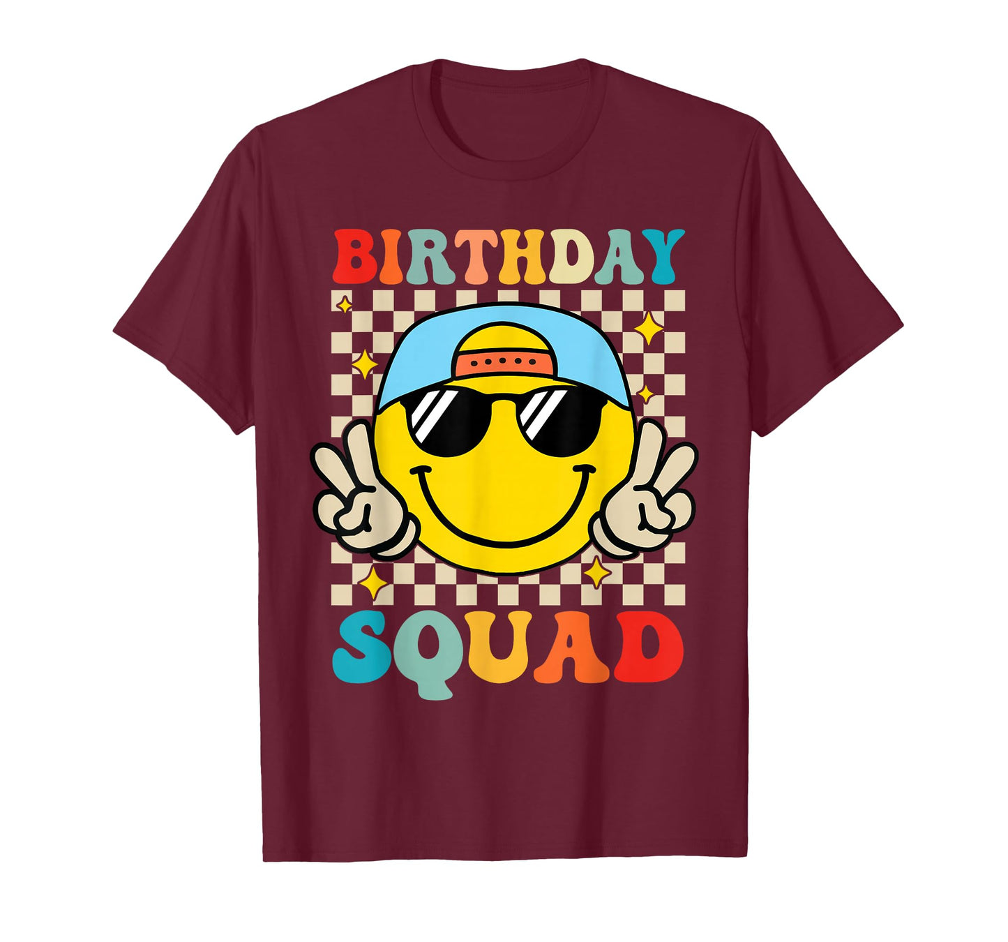 Birthday Squad for Men Women Kids Funny Birthday Matching T-Shirt