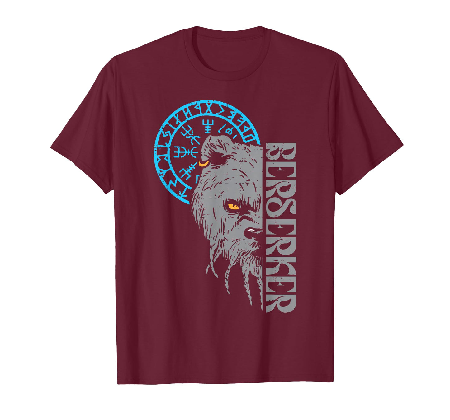 Viking Bear Berserker Norse Mythology Men Boys Kids Women T-Shirt
