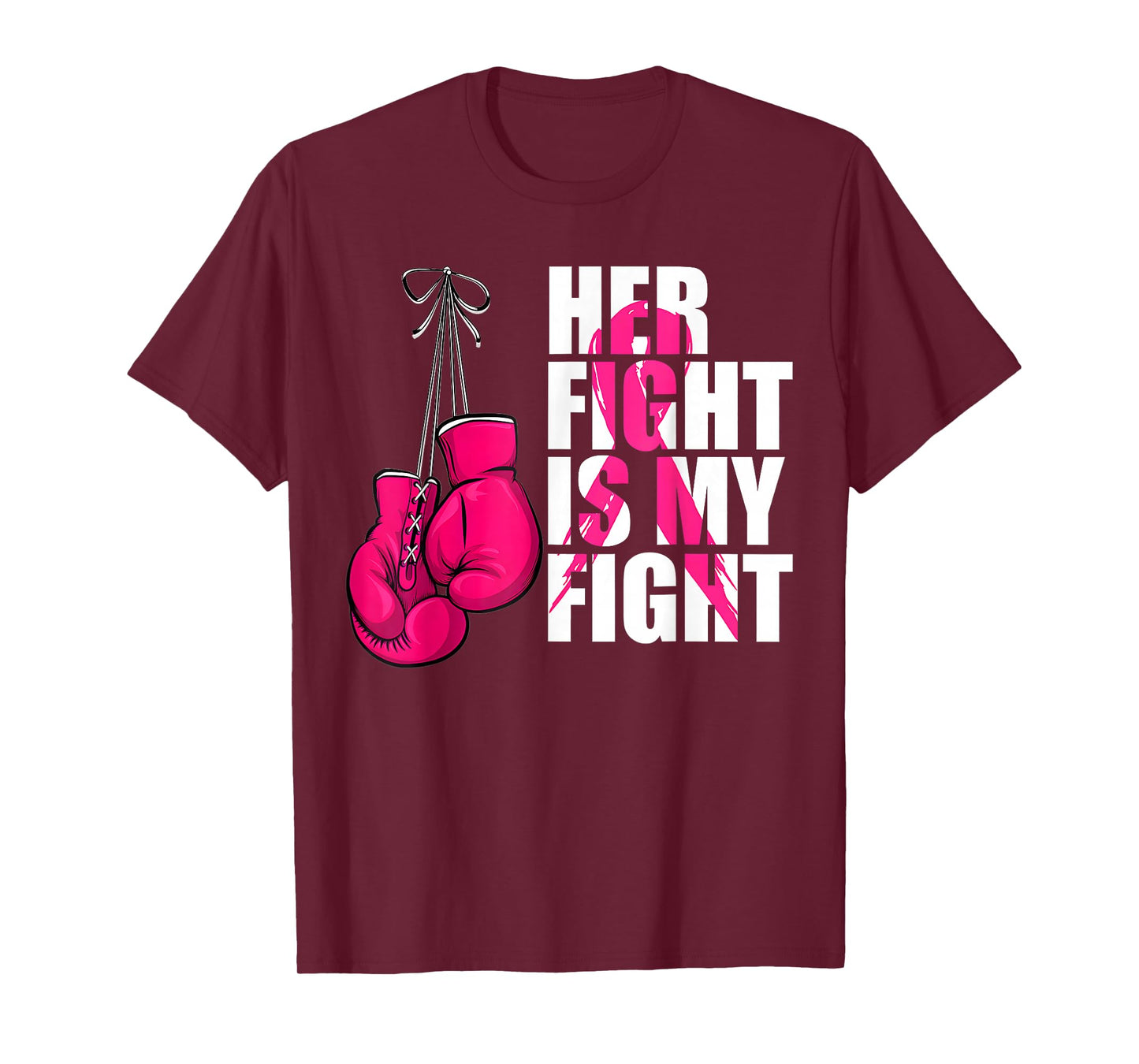 Breast Cancer Awareness Husband Support Squad T-Shirt