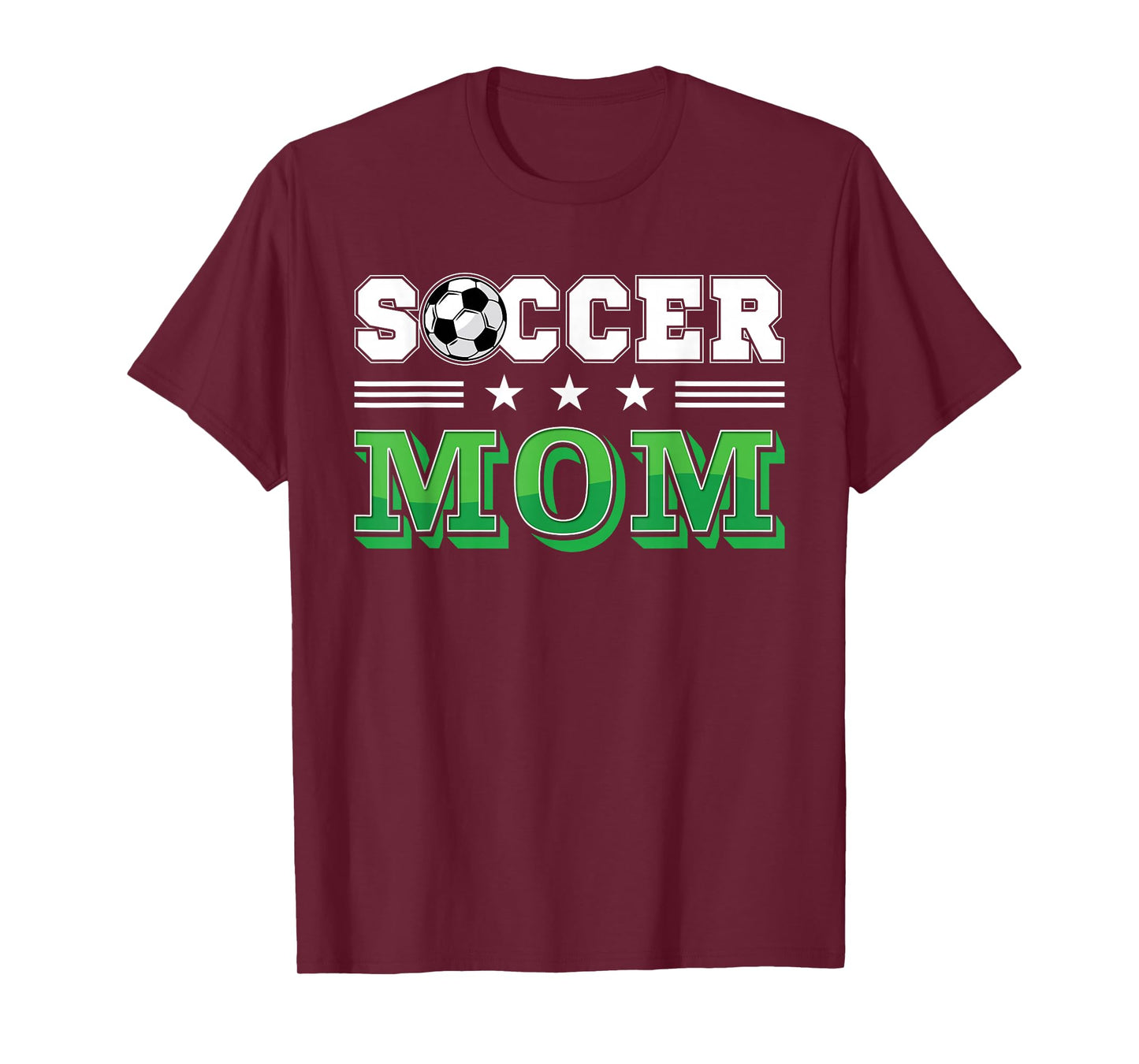 Soccer Mom Mother Family Matching Birthday Team Supporter T-Shirt