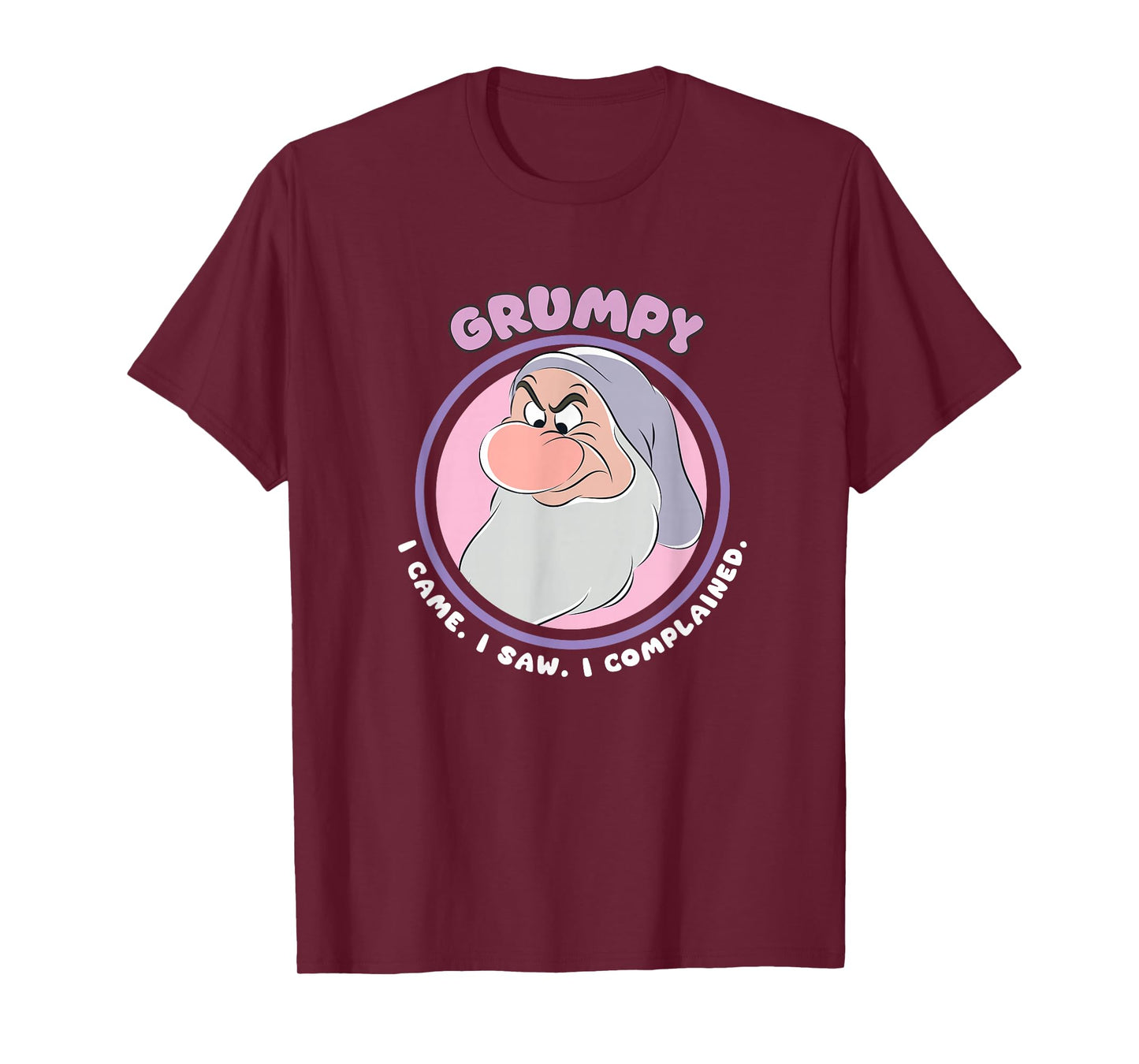 Disney Snow White And The Seven Dwarfs Grumpy Mood T-Shirt