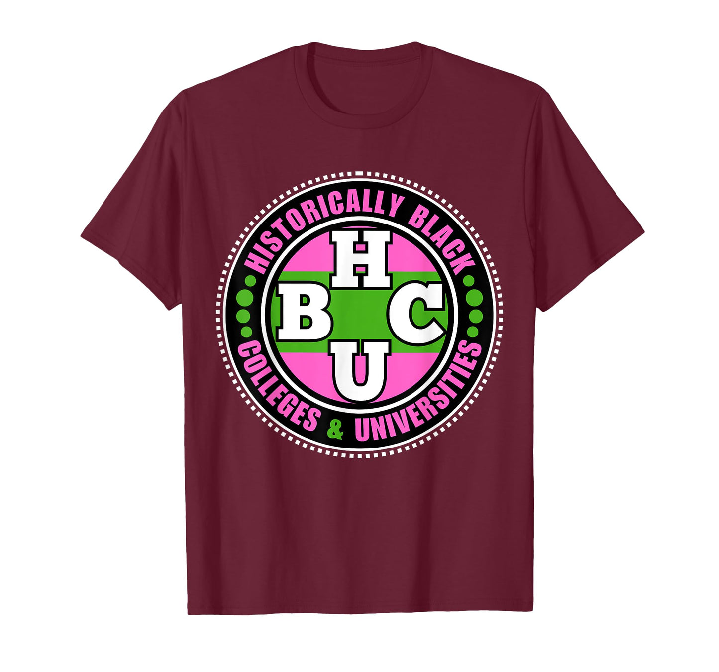 HBCU Pink And Green Historically Black College University T-Shirt