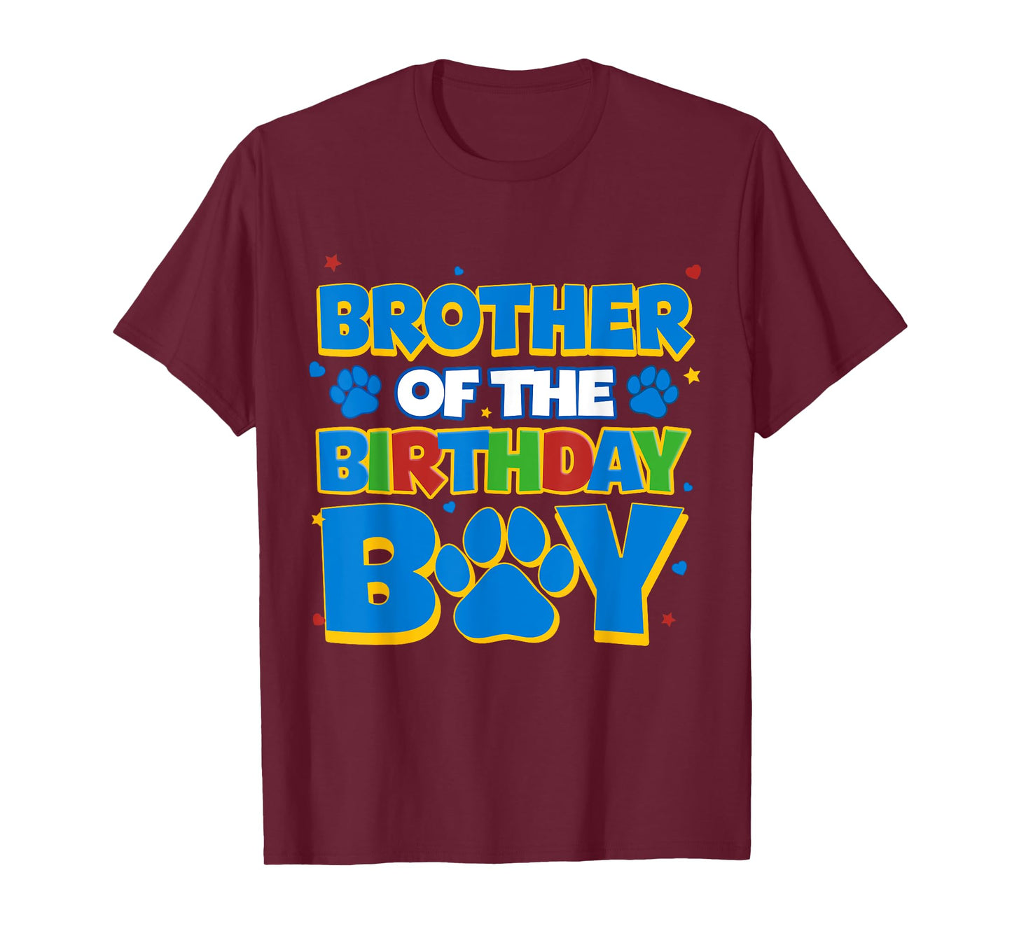 Funny Family Matching Party Brother Of The Birthday Boy T-Shirt