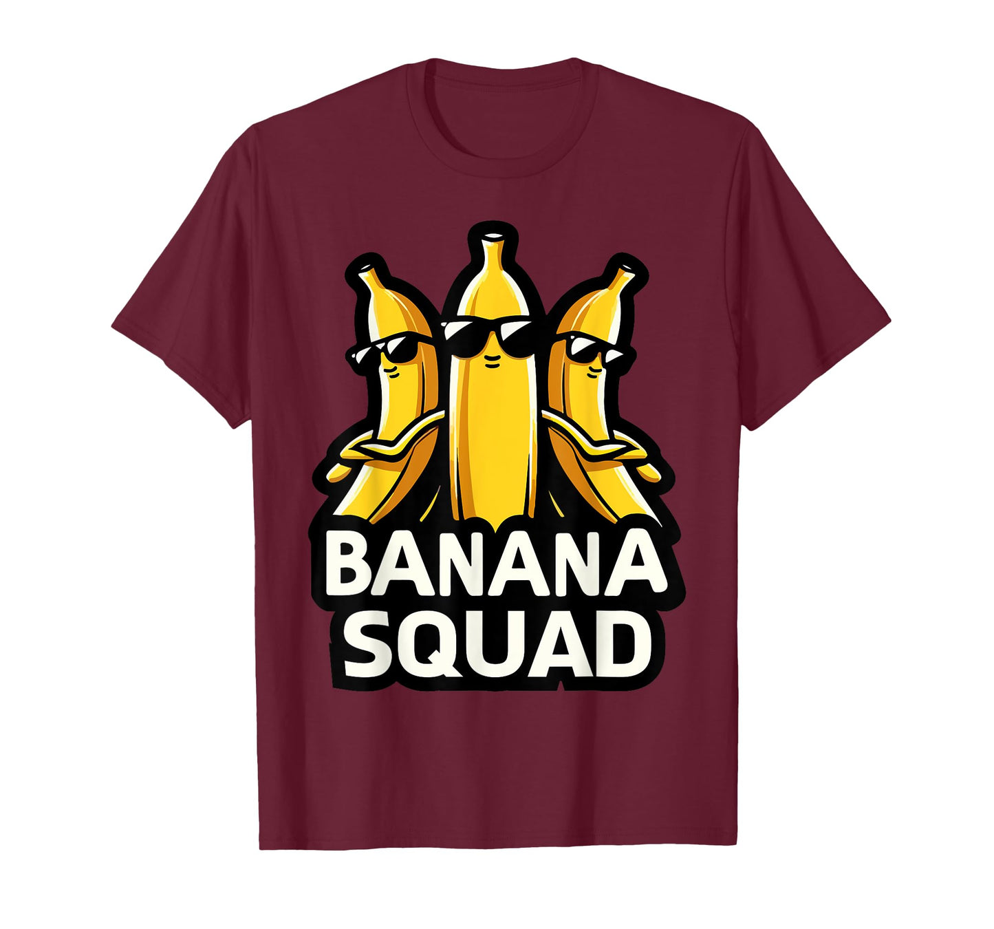 Banana Squad Funny Fruit Banana Lover Team Banana Crew T-Shirt