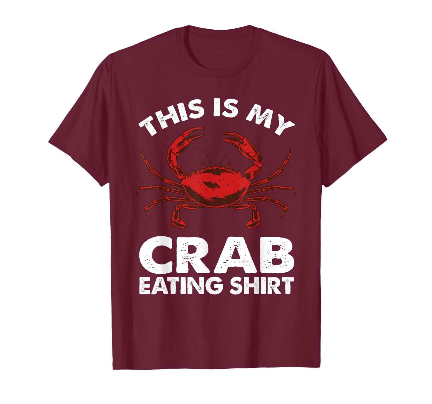 Funny Crab Design for Men Women Adult Crab Seafood Crab Love T-Shirt