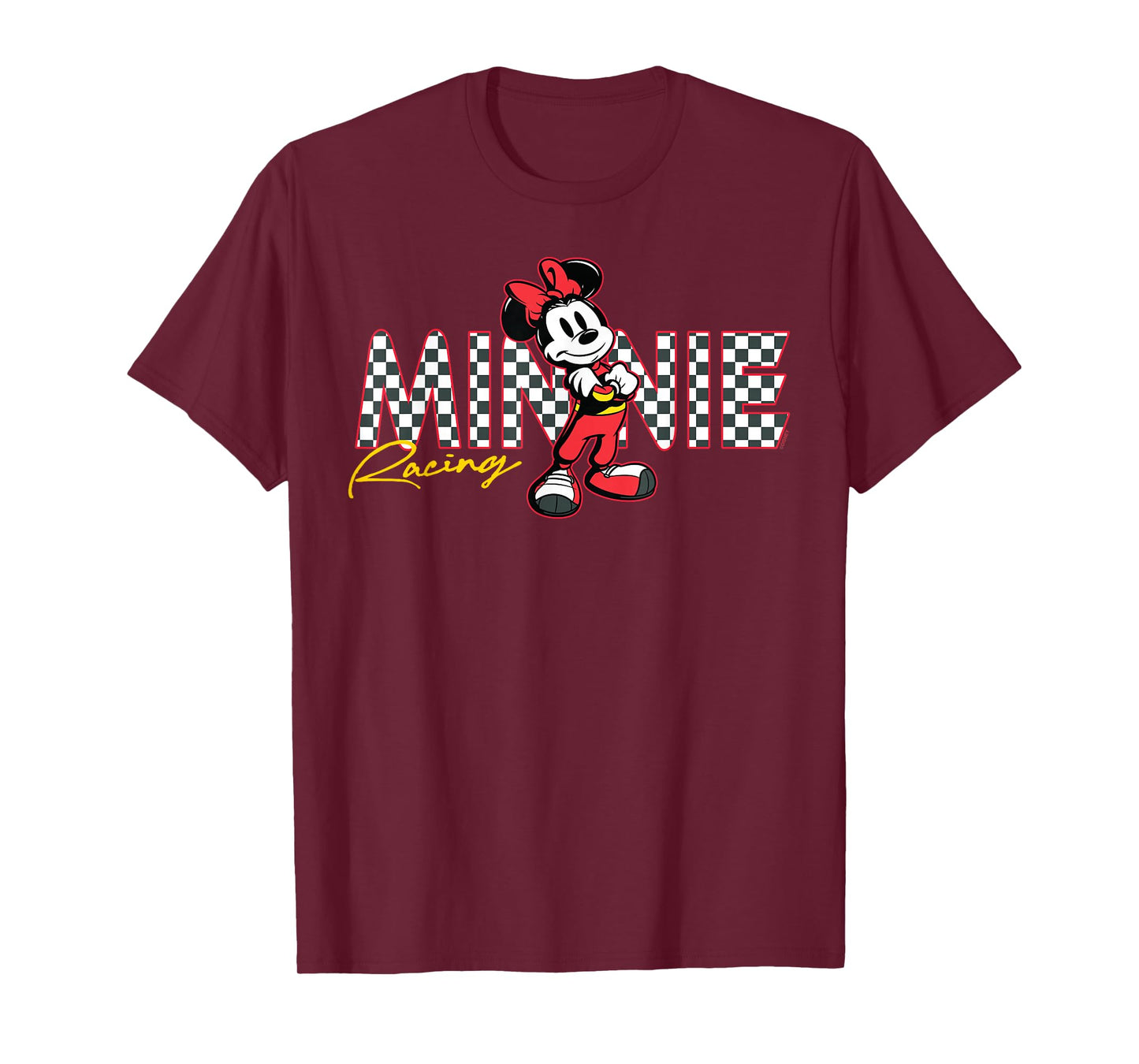 Disney Minnie Mouse Racing Mickey & Friends Race Car Drivers T-Shirt