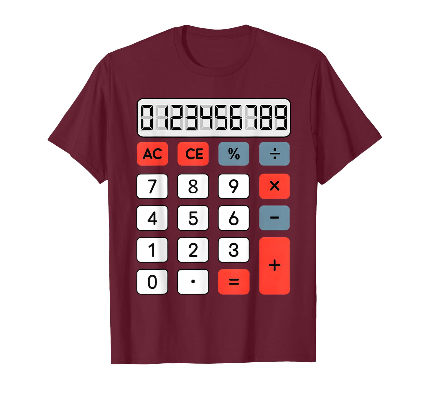 Number Day Calculator Numbers Day Kids Costume Maths Day Boy T-Shirt