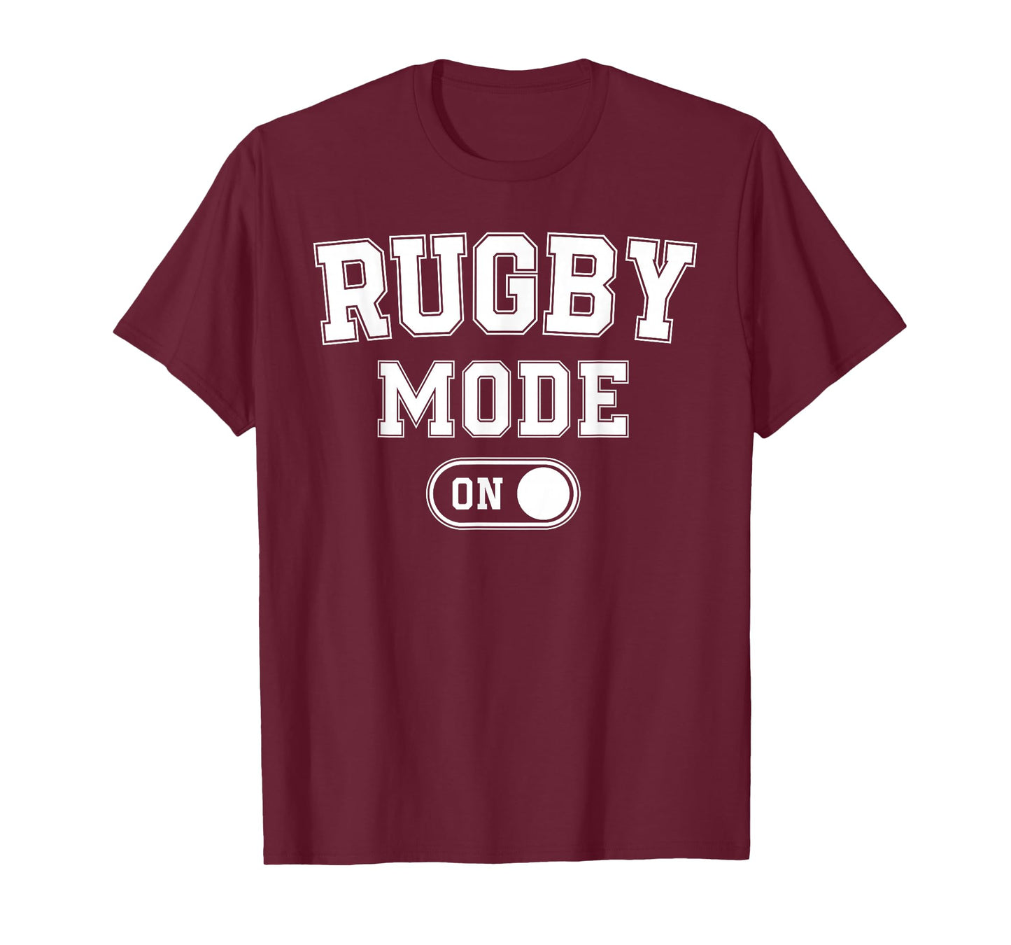 Rugby Mode On Funny Rugger Player Gift Coach T-Shirt