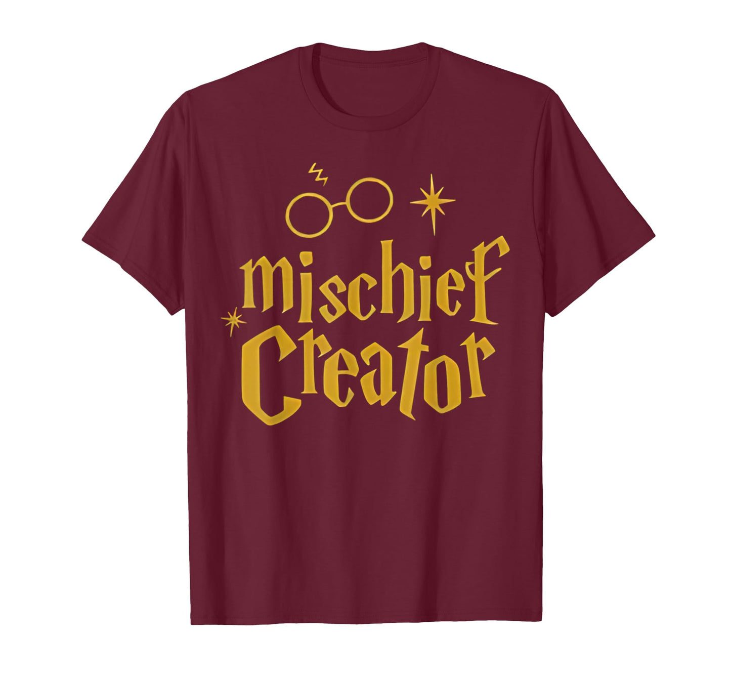 Mischief Creator Funny Magical Wizard Birthday Boys Girls T-Shirt