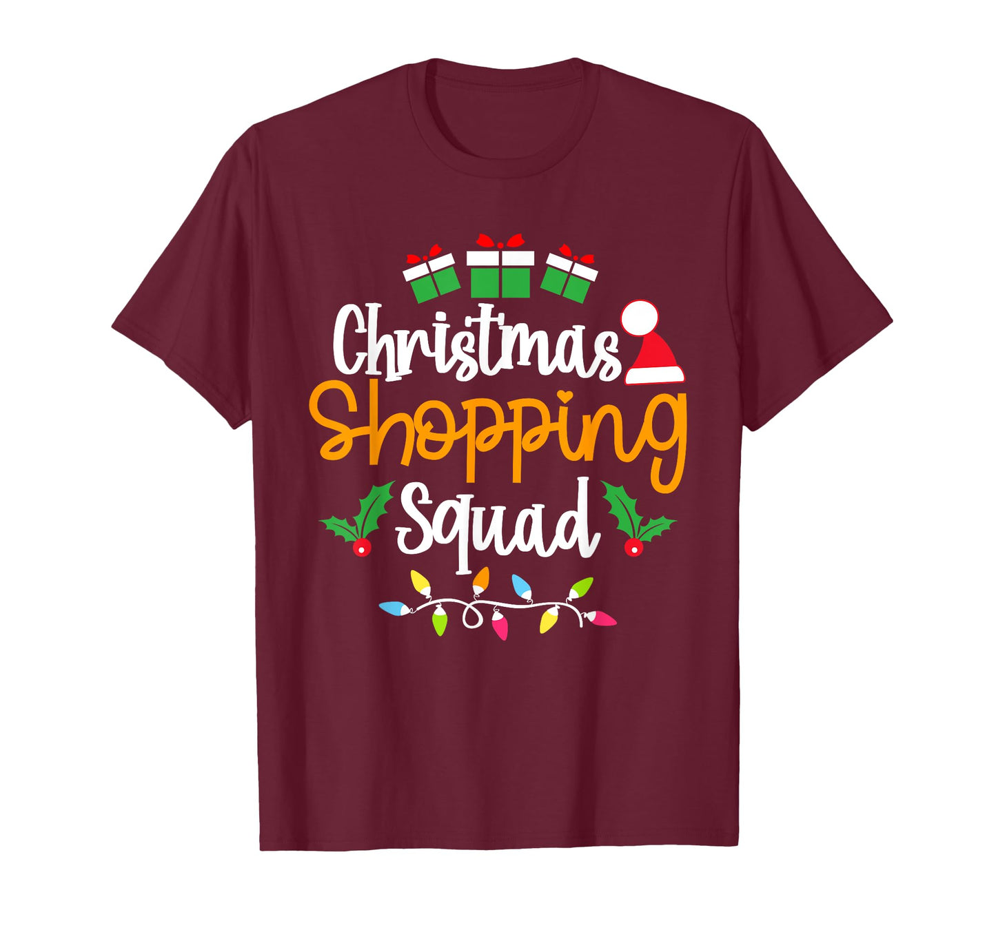 Christmas Shopping Squad Xmas Matching Christmas Family T-Shirt