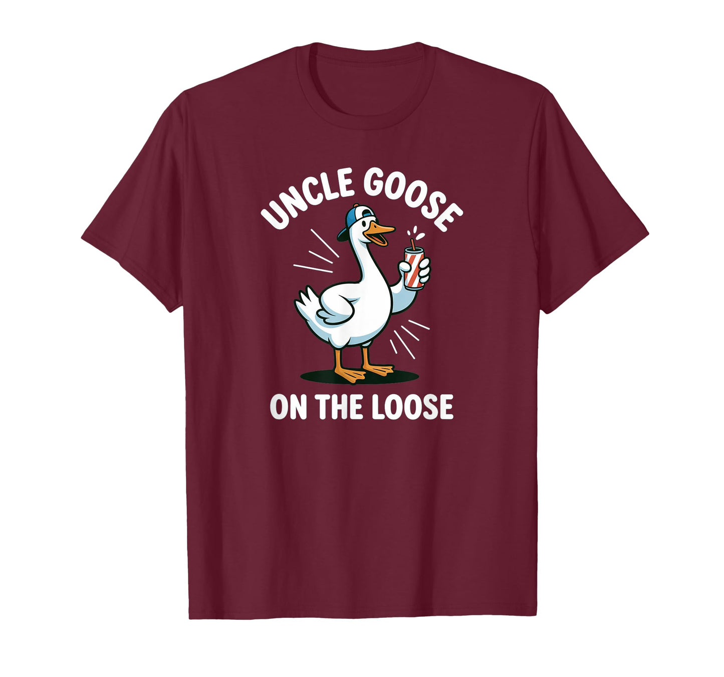 Funny Silly Uncle Goose On The Loose Meme Family Matching T-Shirt