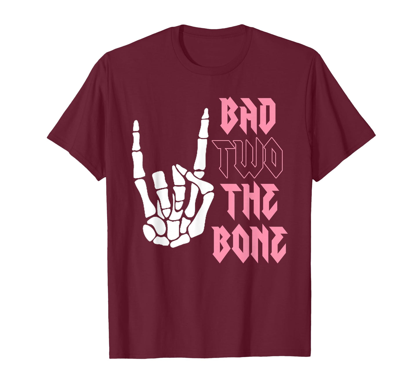 Bad Two the Bone Shirt 2nd Birthday 2 Years Old Birthday T-Shirt