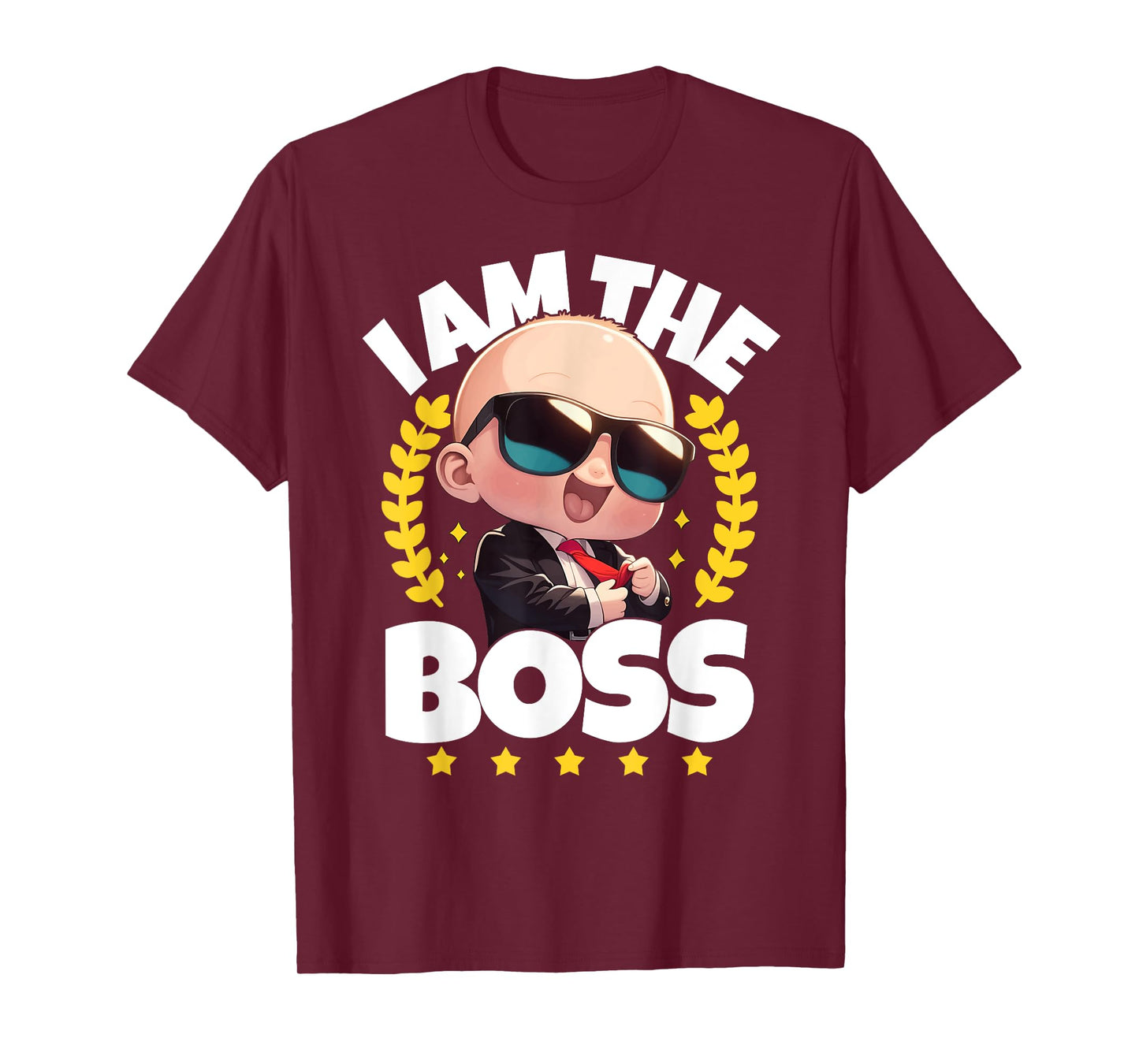 Baby Boss "I Am The Boss" Like A Boss Kids T-Shirt