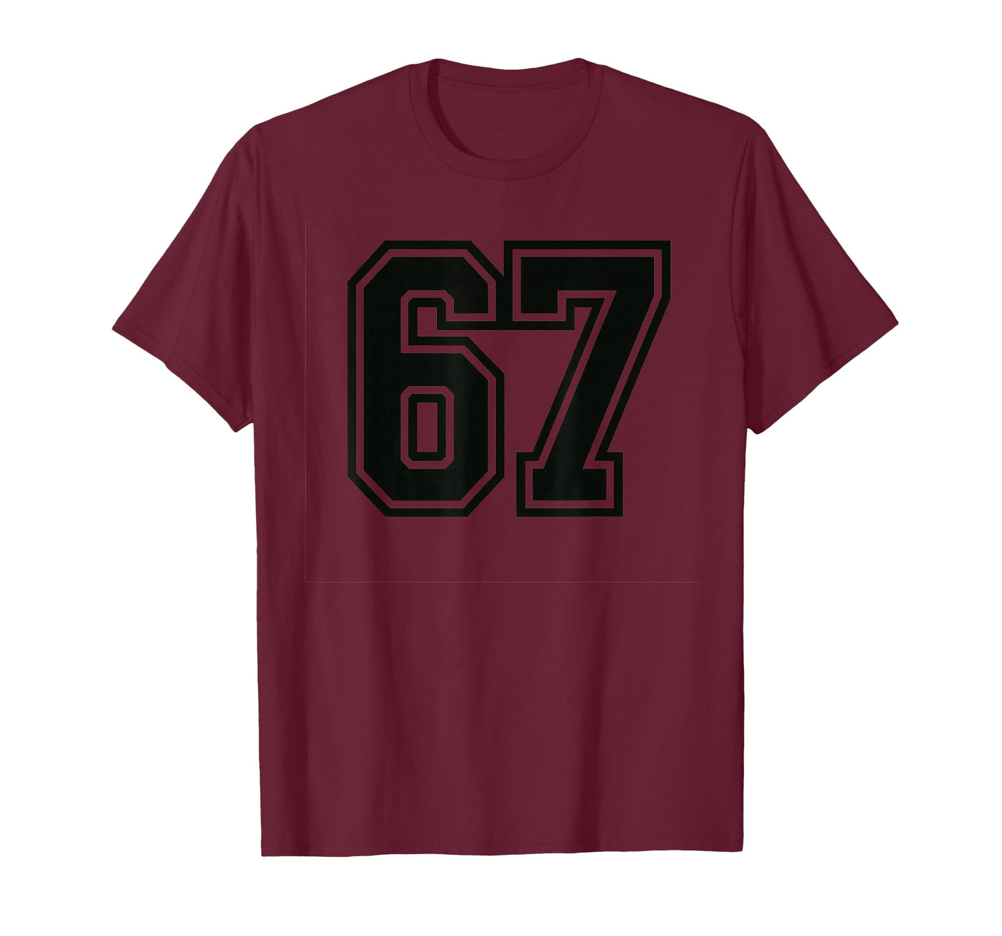 67 Meme Six Seven 6 7 Meme Design 6 7 T-Shirt