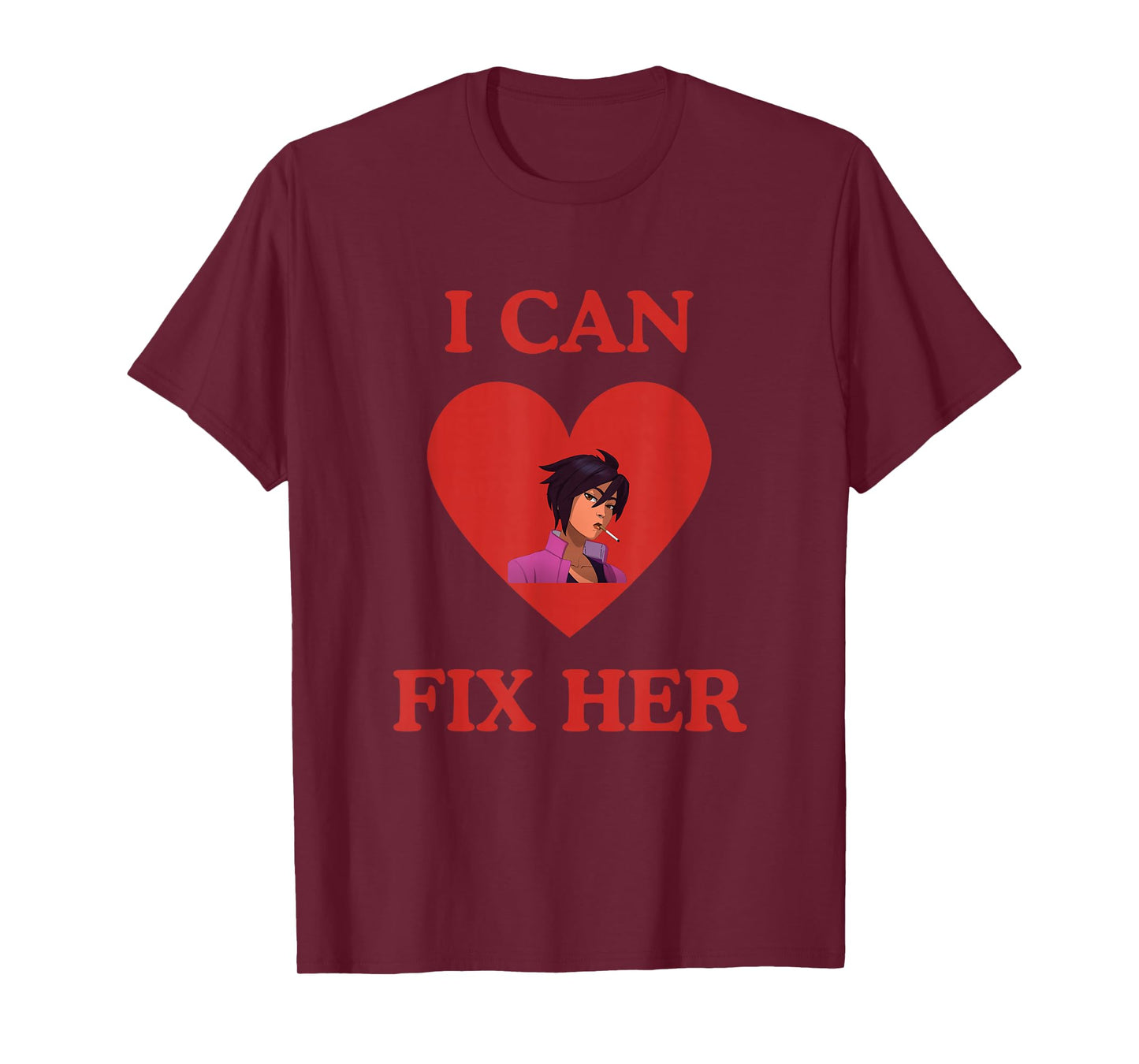 I Can Fix Her Funny Invisigal Love Dispatch Video Game T-Shirt