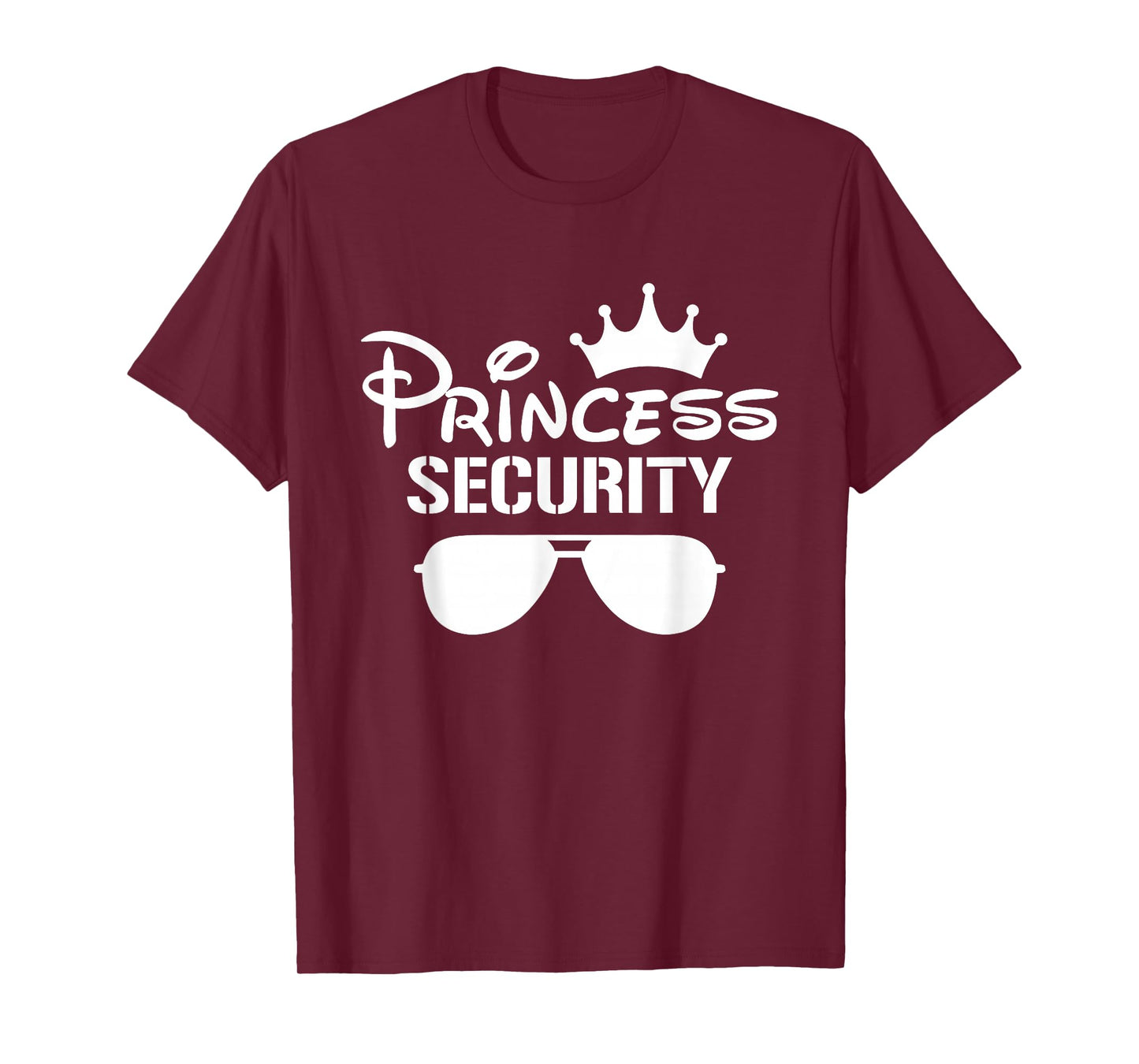 Princess Security Protection Retro Glasses Matching Family T-Shirt