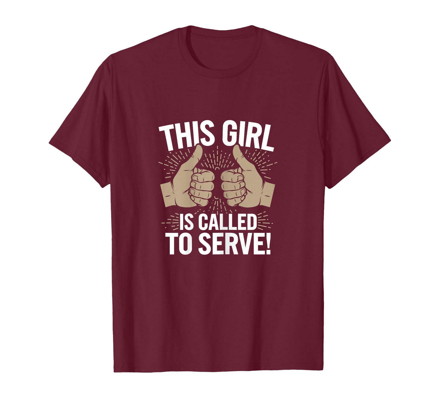 LDS Women Saying This Girl is Called to Serve T-Shirt