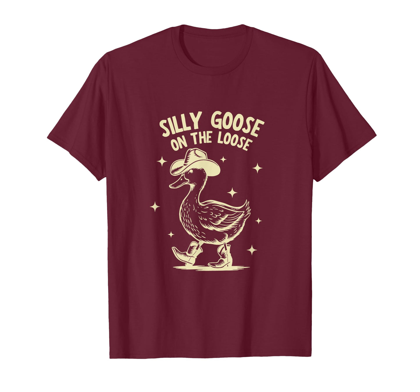 Funny Meme Silly Goose On The Loose T-Shirt