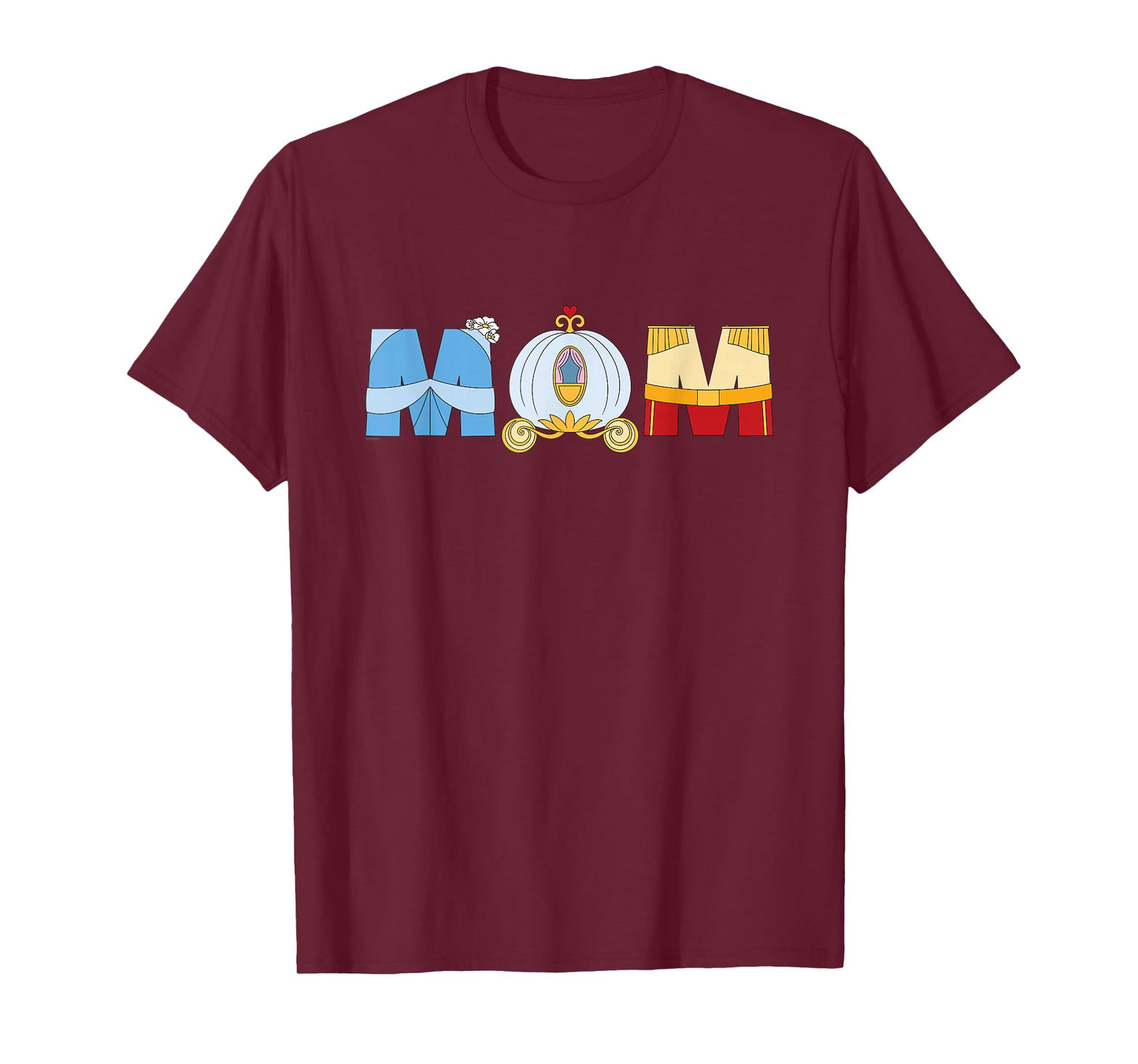 Disney Cinderella Letters Mother’s Day Birthday Best Mom T-Shirt