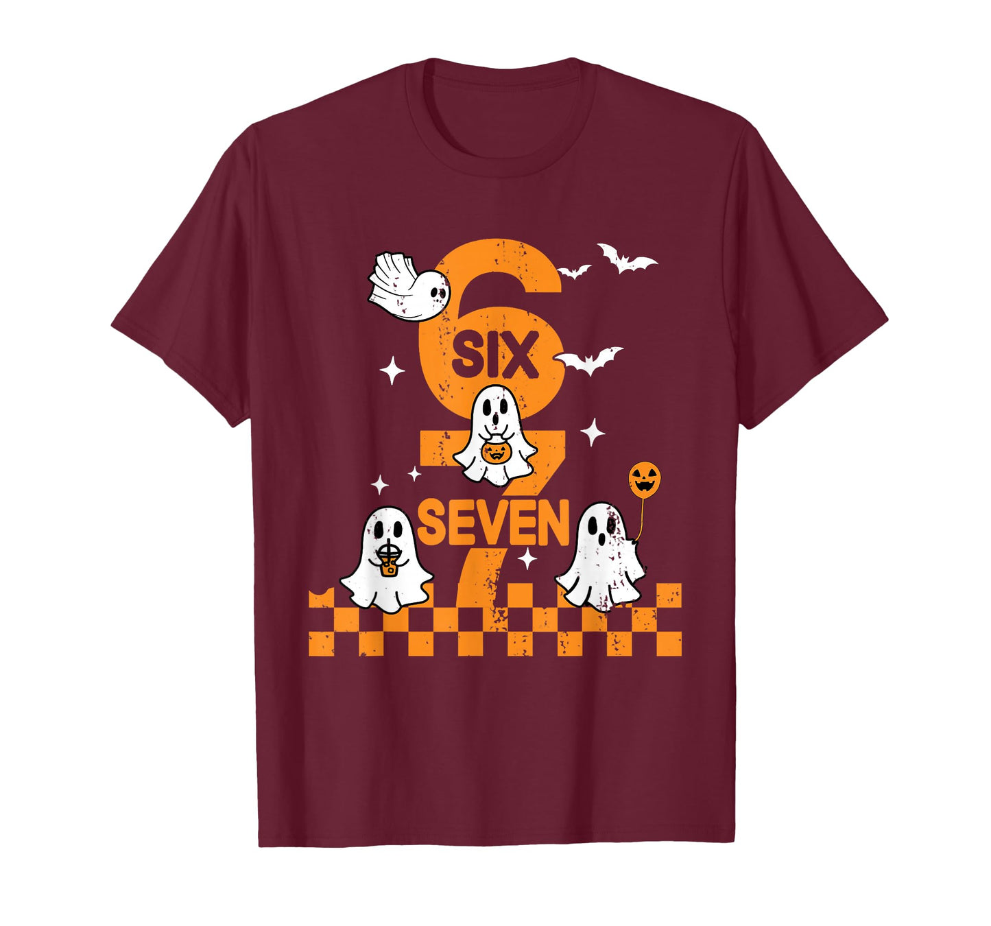 67 Six Seven Meme 6 7 Couple Matching Halloween Costume T-Shirt