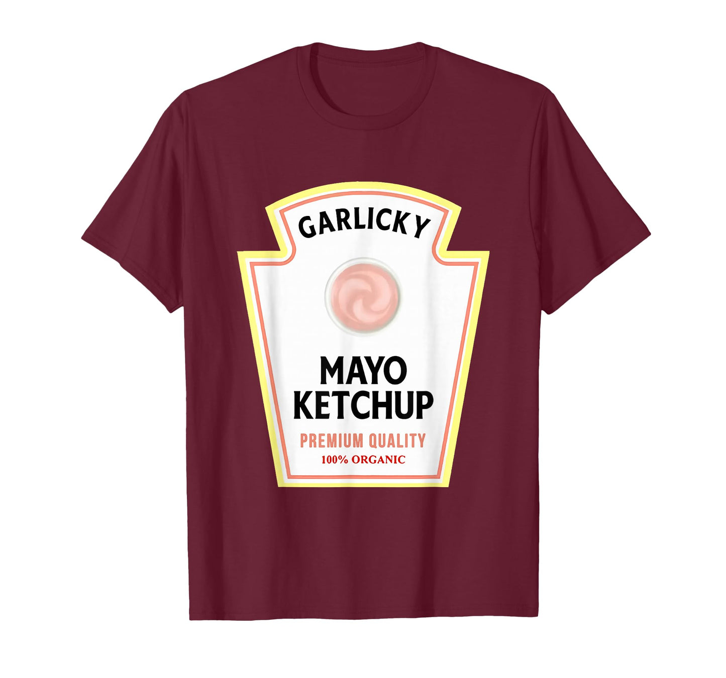 Funny Group Condiments Family Halloween Costume Mayo Ketchup T-Shirt