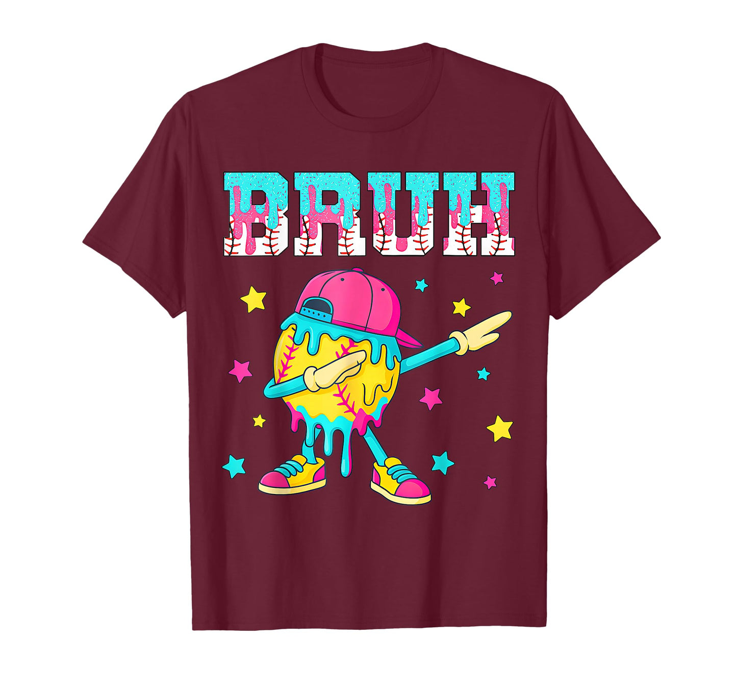 Baseball Life Style 101 Apparel Youth Drip Baseball Boys Kid T-Shirt