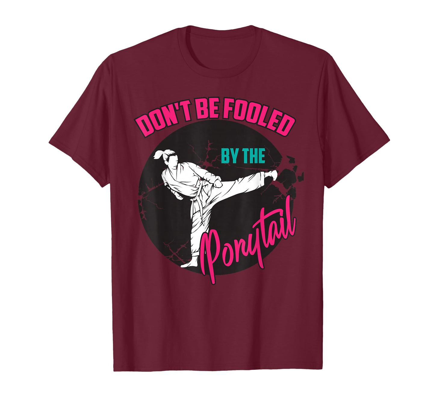 Cool Taekwondo Art For Women Girls Karate Judo Martial Arts T-Shirt