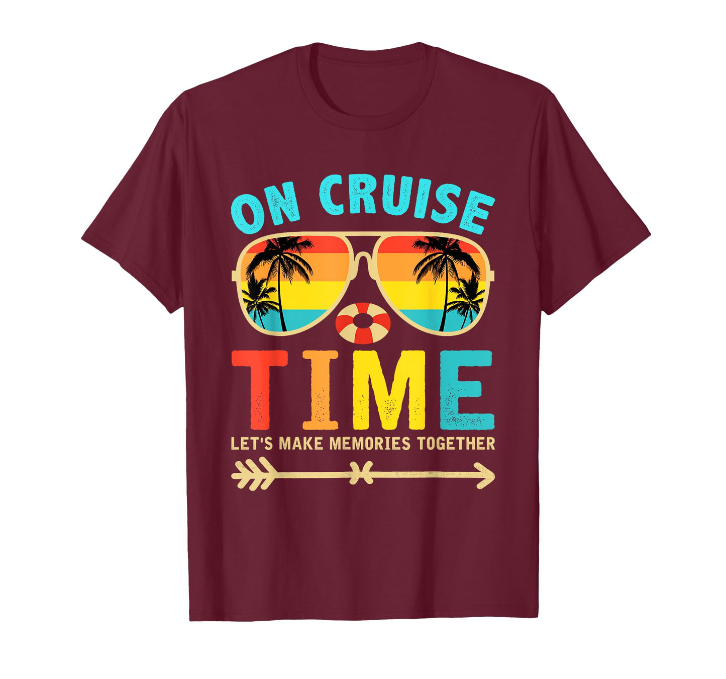 On Cruise Time Cruise Squad Summer Vacation Matching Family T-Shirt for Men Women Girls Kids