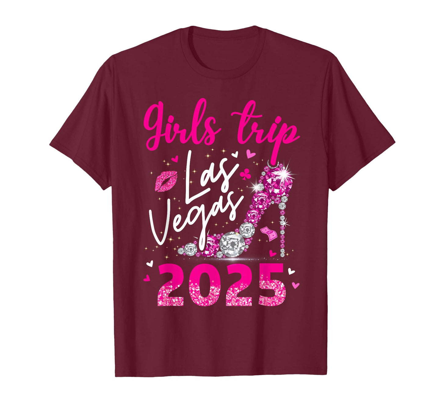 Las Vegas Girls Trip 2025 Girls Weekend Party Friend Match T-Shirt