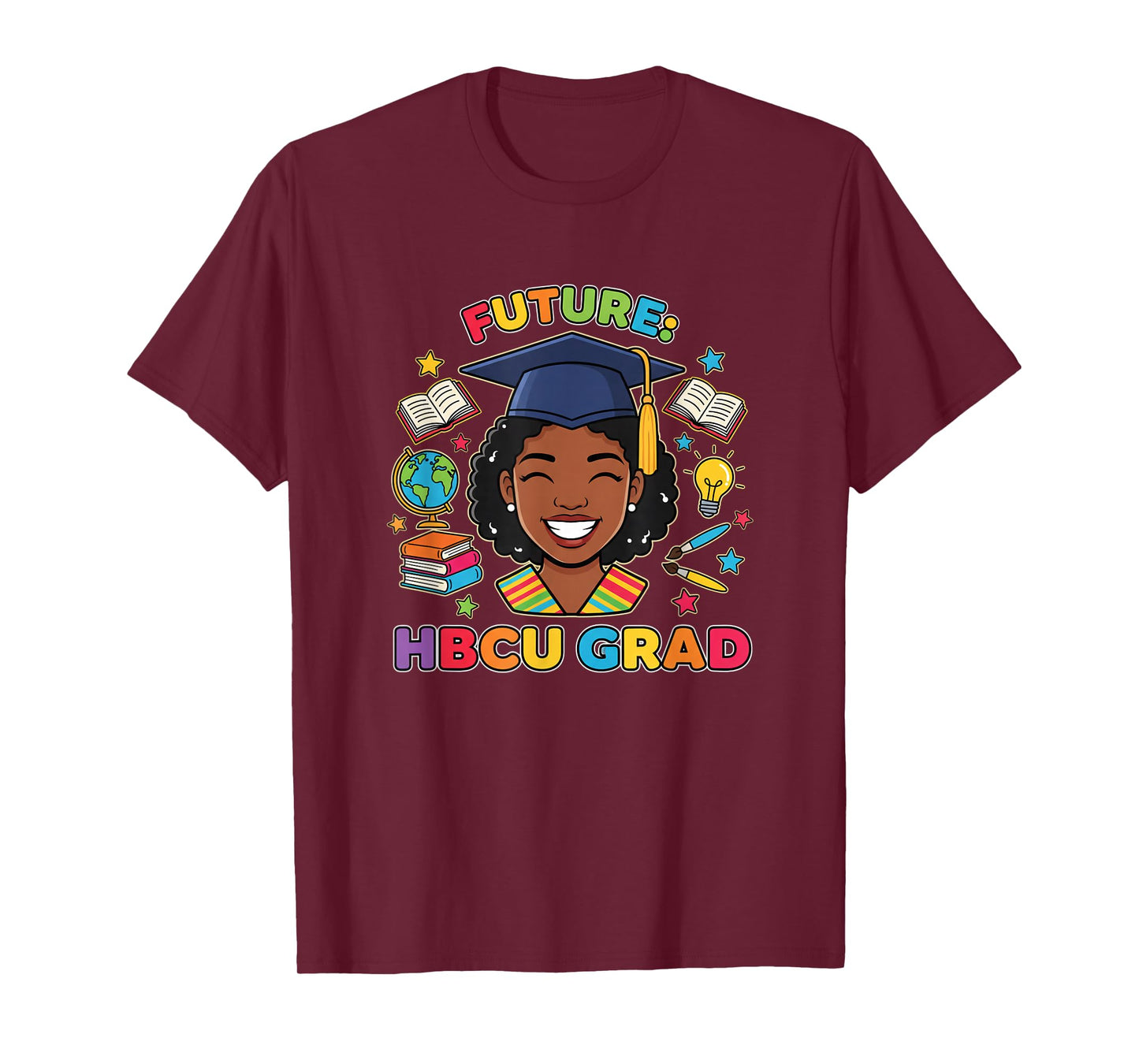 Future Hbcu Grad African American Teacher School Graduation T-Shirt