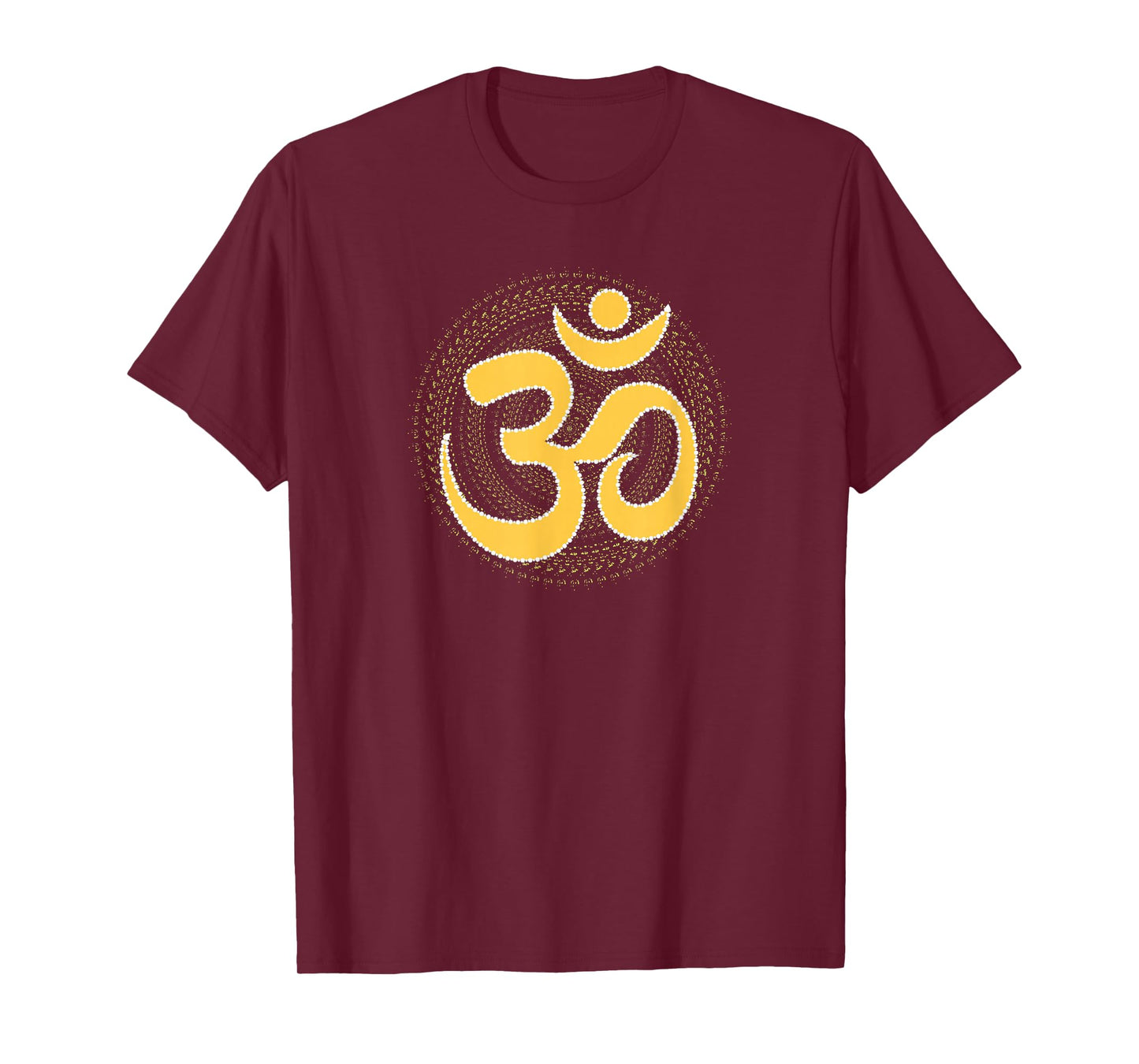 Om Meditation Ancient Symbol Spiritual Mandala Yog Aum Omkar T-Shirt