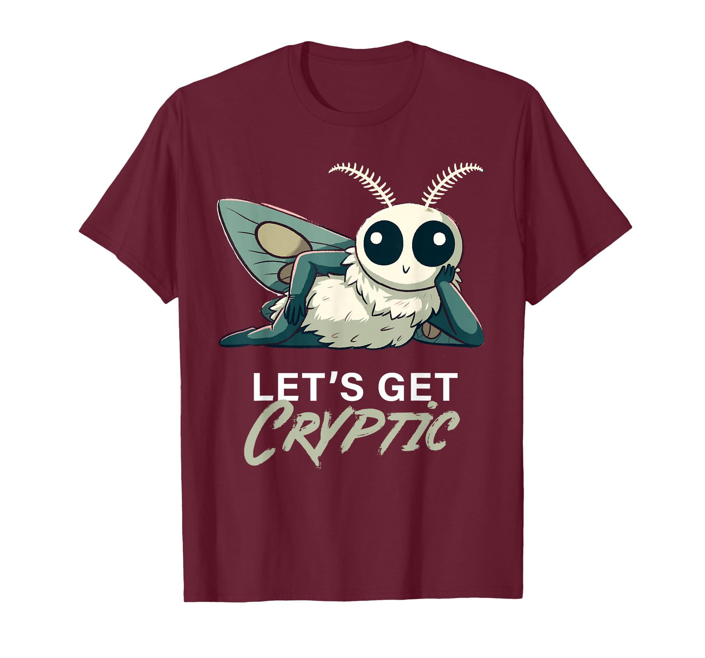 Sexy Mothman Let's get Cryptic Cryptid T-Shirt