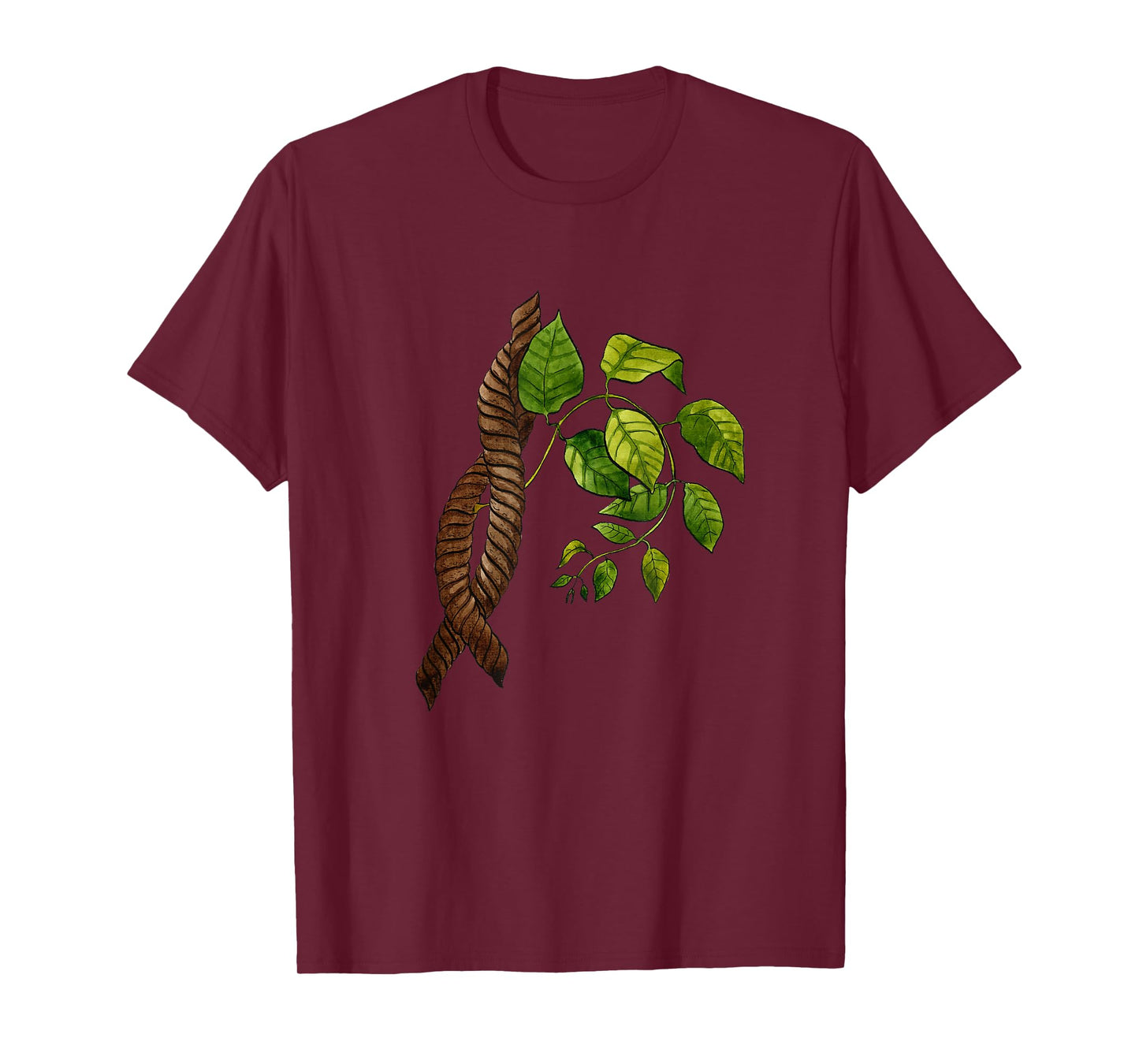 Ayahuasca House Plant DMT Green Leaf Leaves Mind Spirit T-Shirt