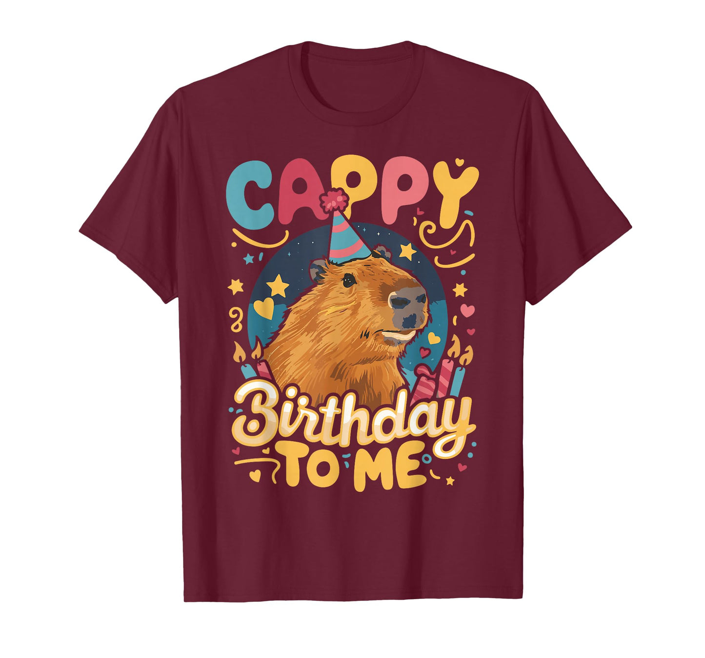 Cappy Birthday To Me Capy Birthday T-Shirt