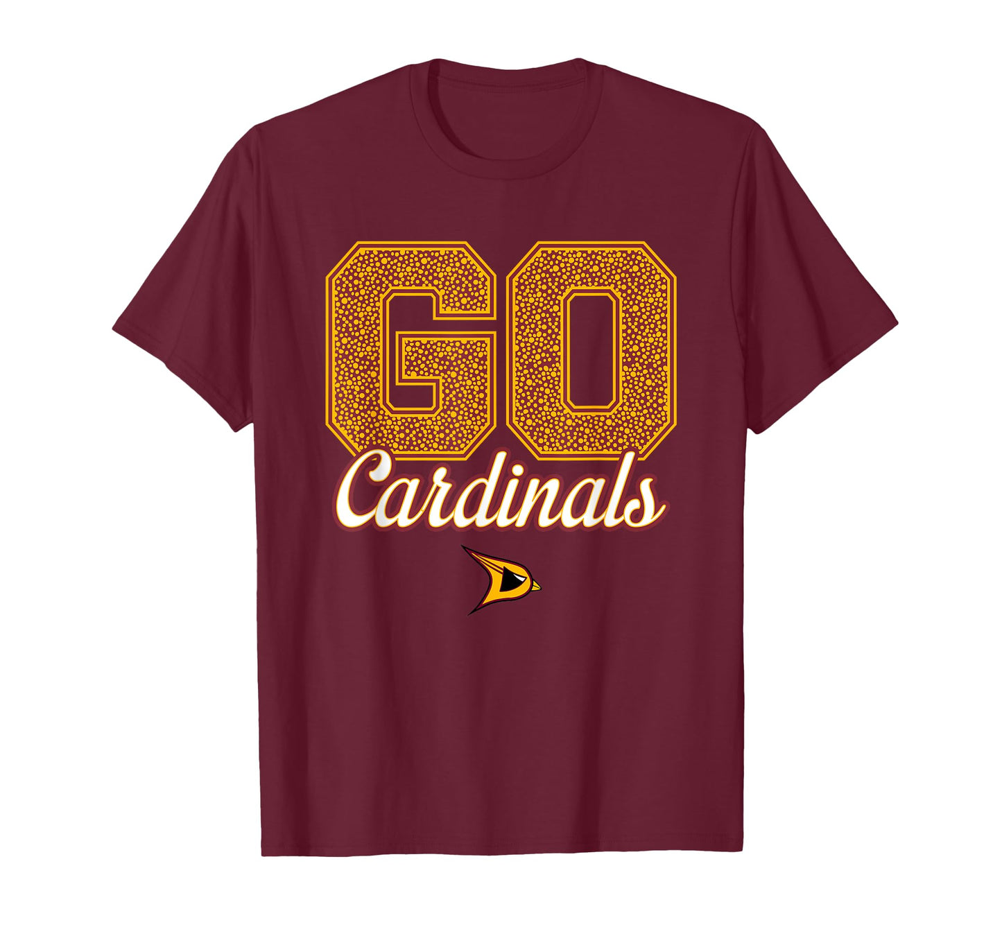 Davison Cardinals Logo GO! School Pride HS T-Shirt