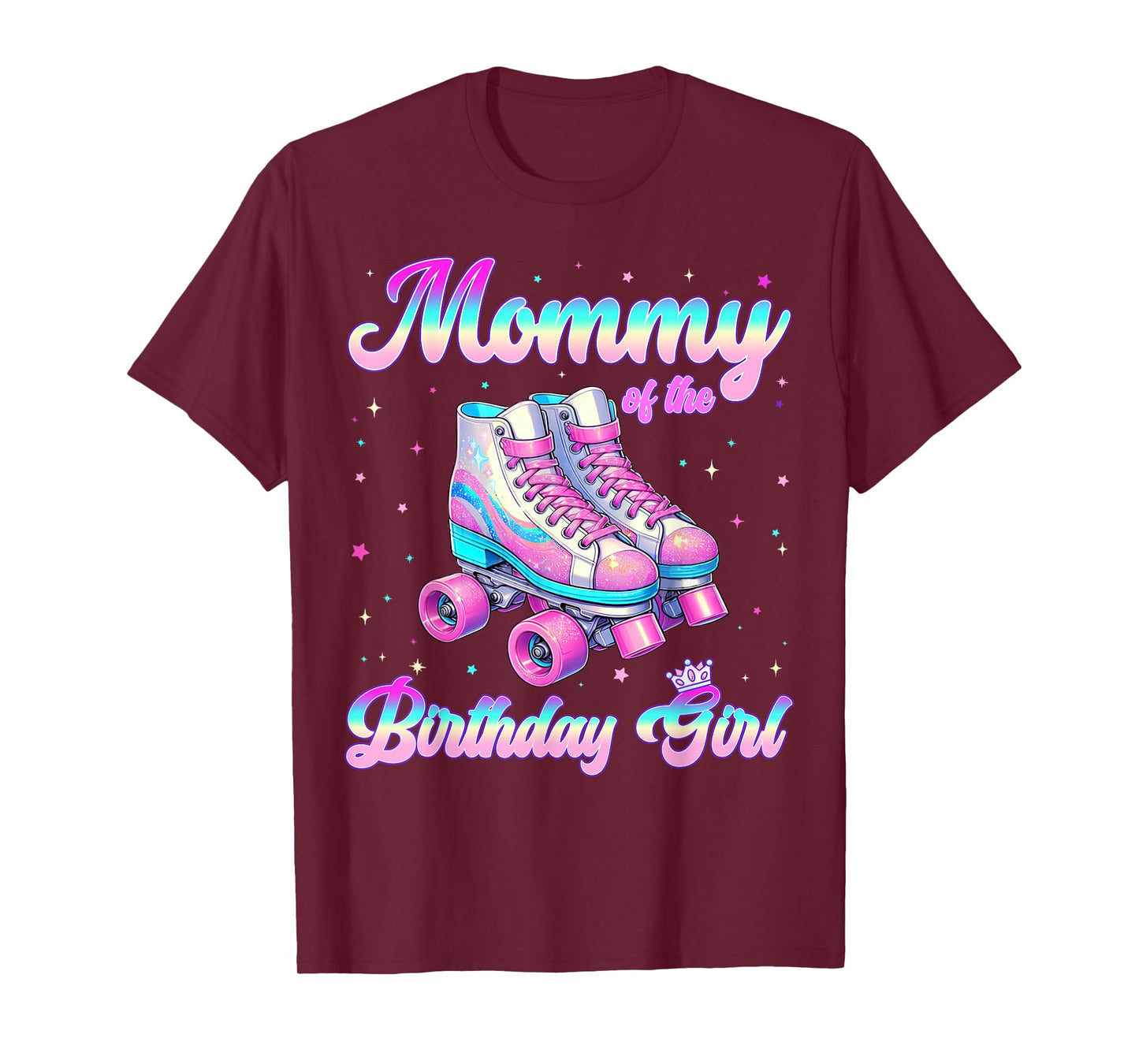 Mommy Of The Birthday Girl Tie Dye Birthday Girl Family T-Shirt