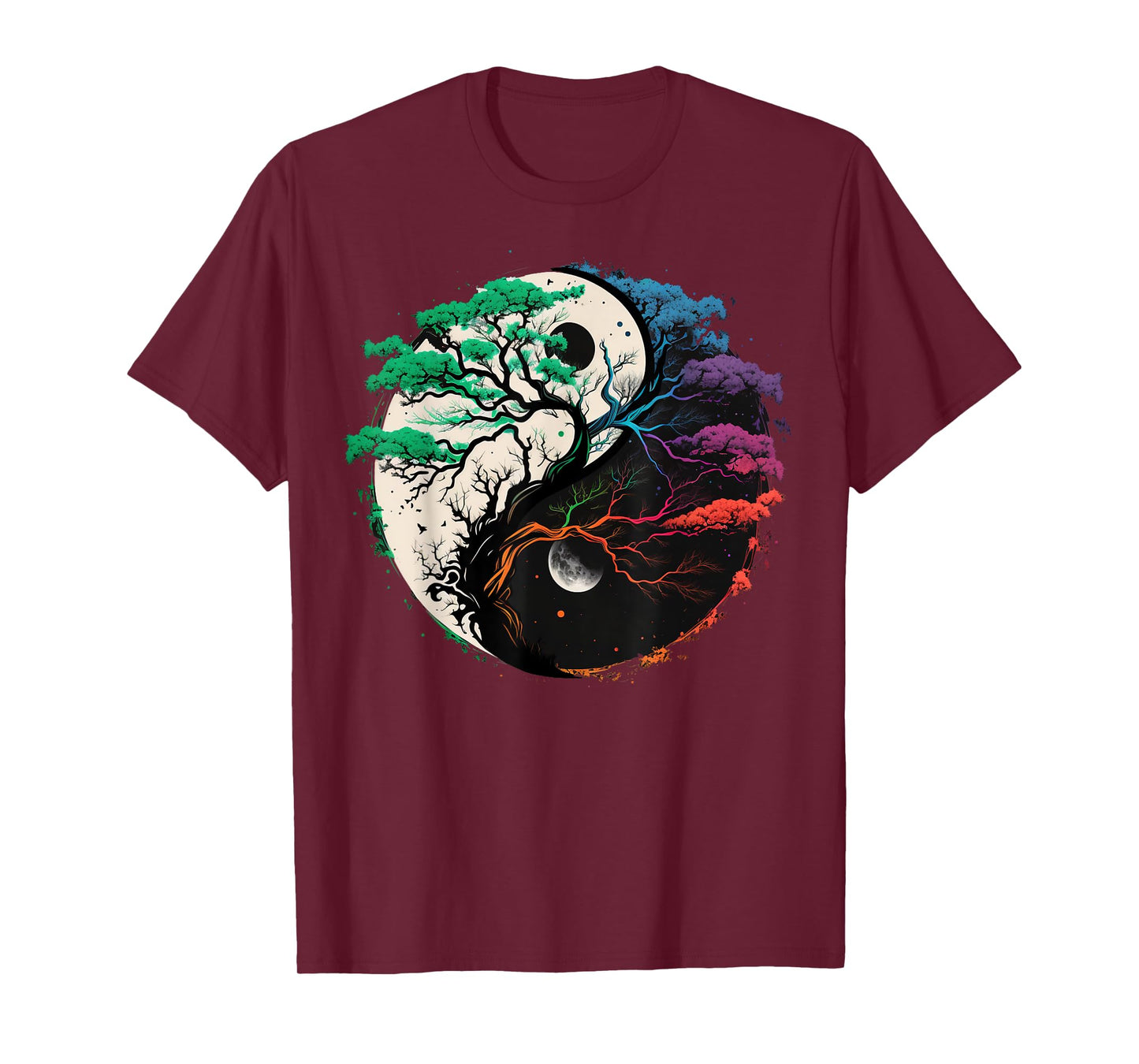 Yin Yang Tree of Life T-Shirt