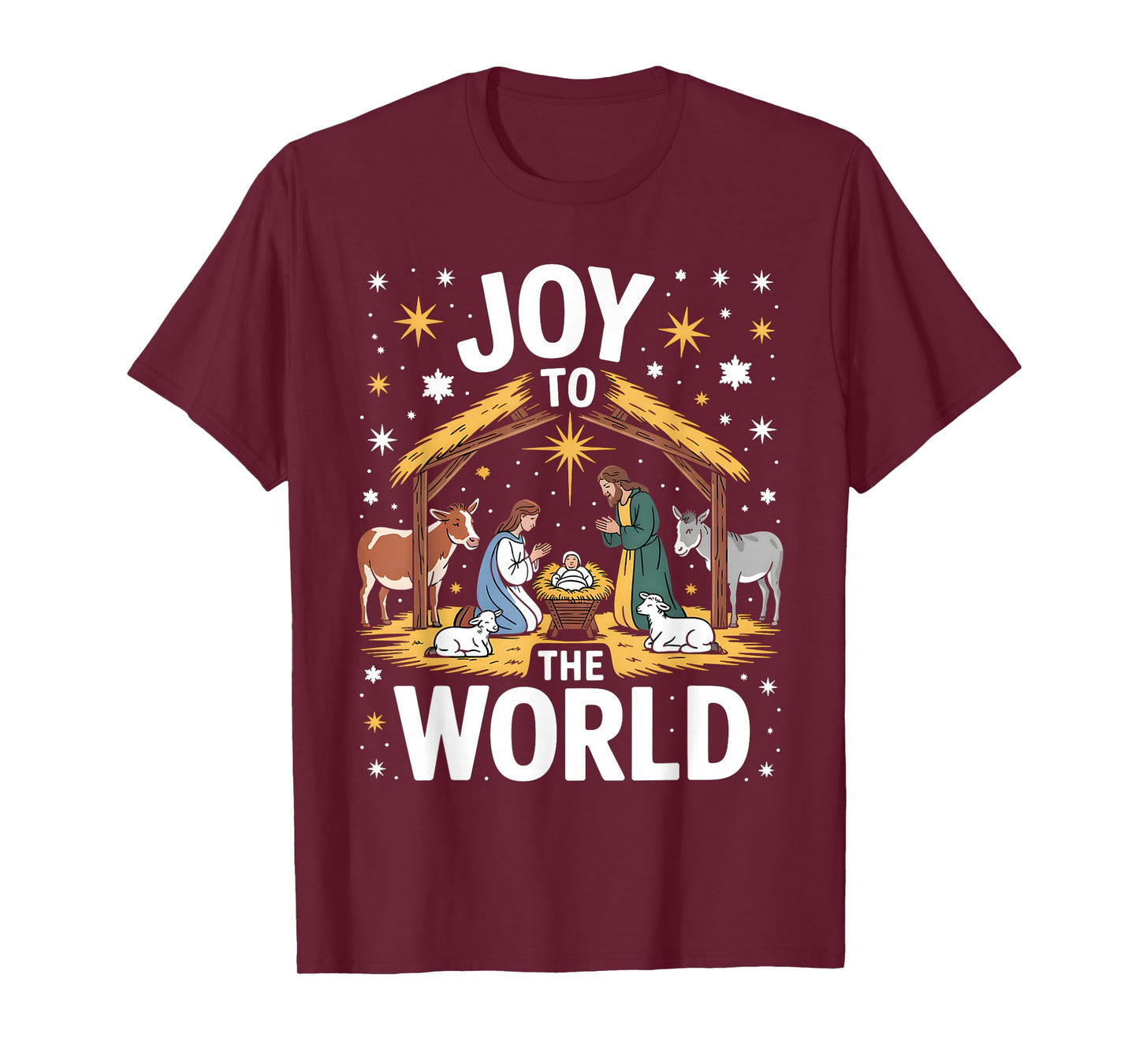Christian Christmas Quotes Jesus Christ Bible Nativity T-Shirt
