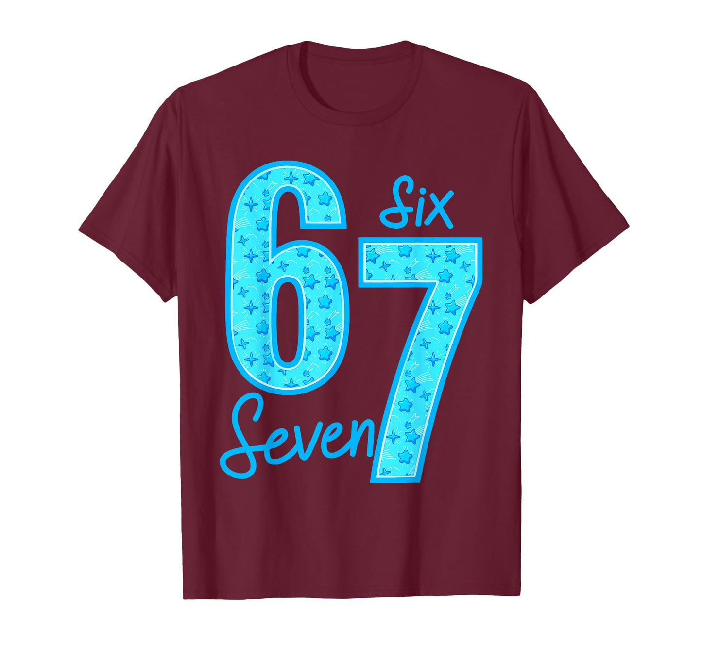 Blue 67 Funny Meme T-Shirt
