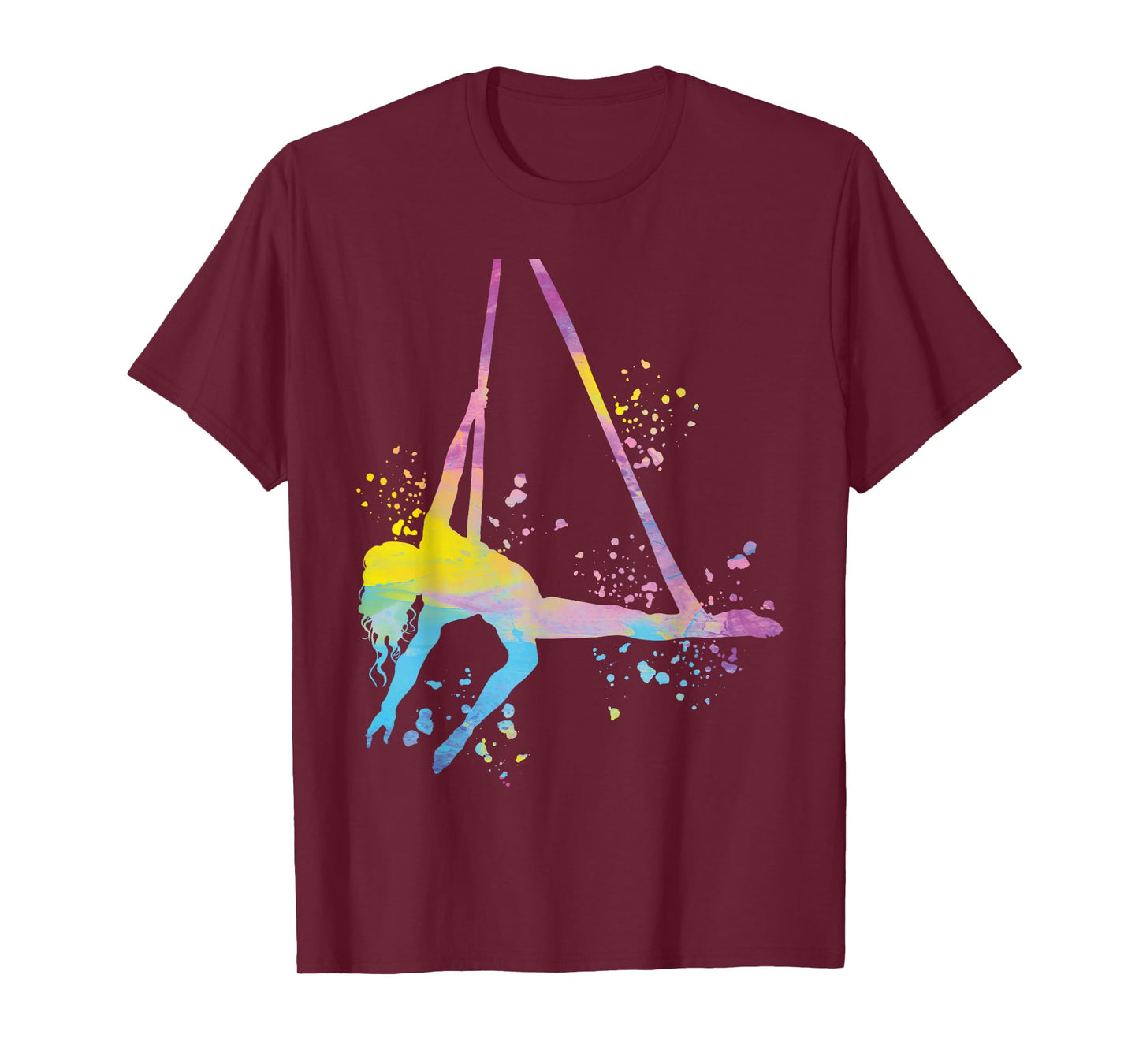 Aerialist Colorsplash Aerial Yoga Kids Aerial Silk T-Shirt