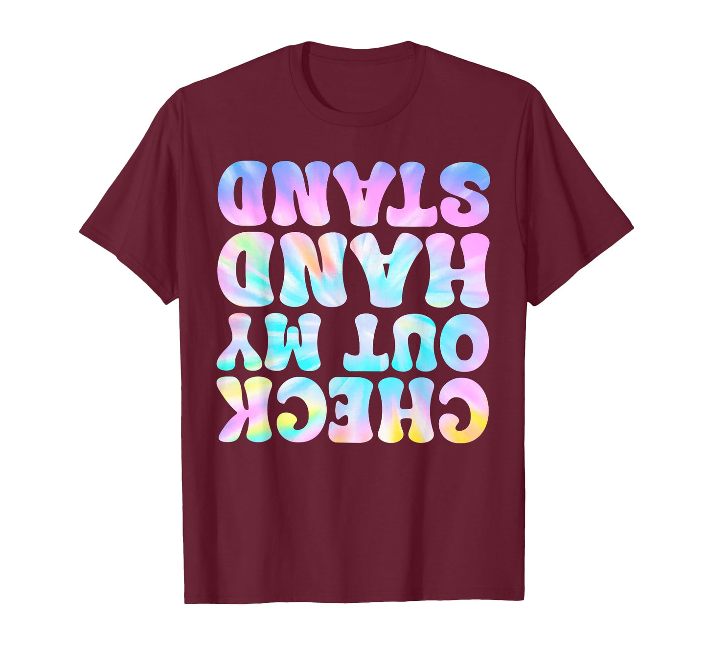 Check Out My Handstand Funny Gymnastics Gymnast Tumbling T-Shirt