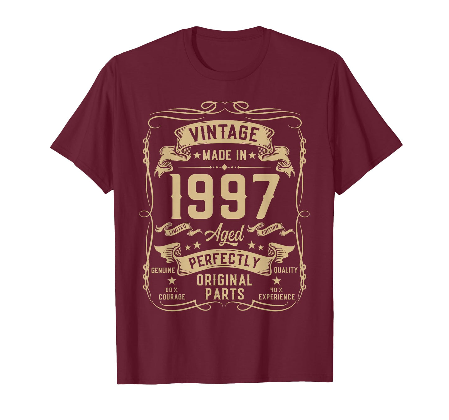 Vintage 1997 28yr 28th Birthday Gifts for Men 28 Years Old T-Shirt