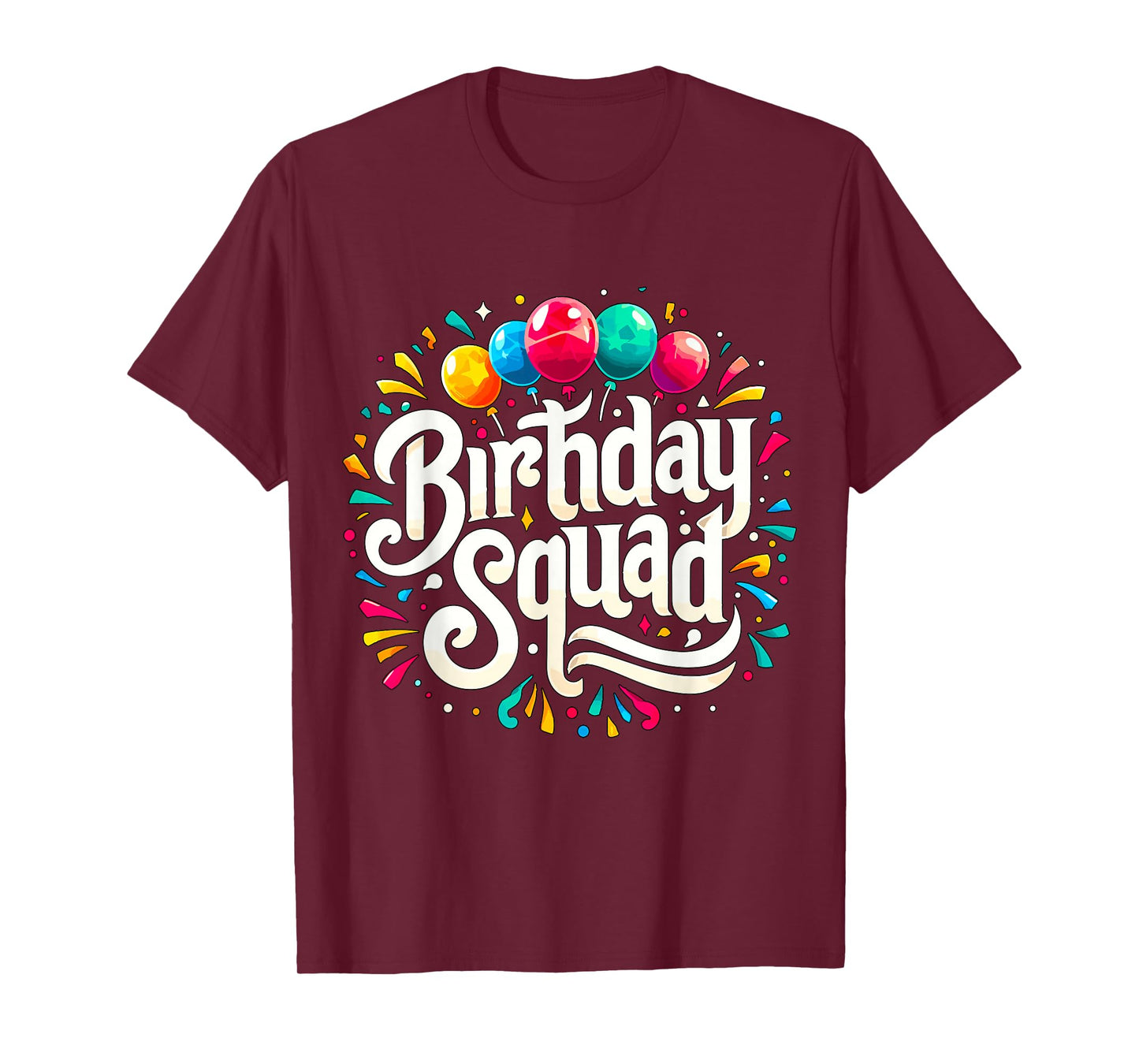 Birthday Squad Birthday Crew Party T-Shirt