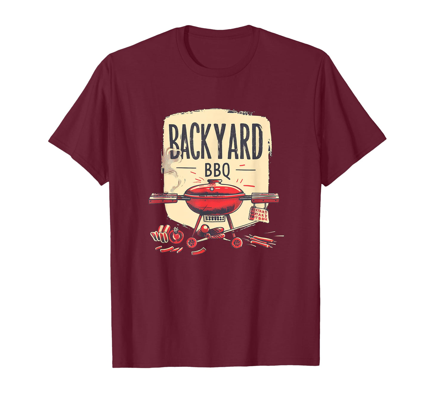 Backyard BBQ in Season with Friends and Family T-Shirt